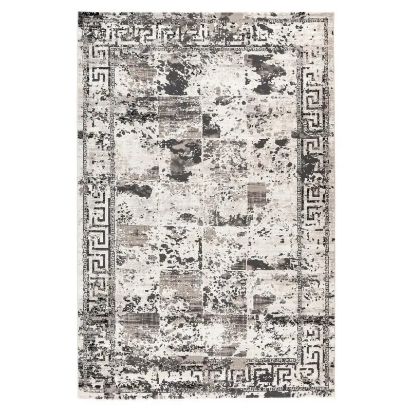 Webteppich Grau Naturfaser My Opal 120x170 cm