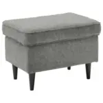 M&ouml;belix Hocker Oskar Grau B: 63 cm