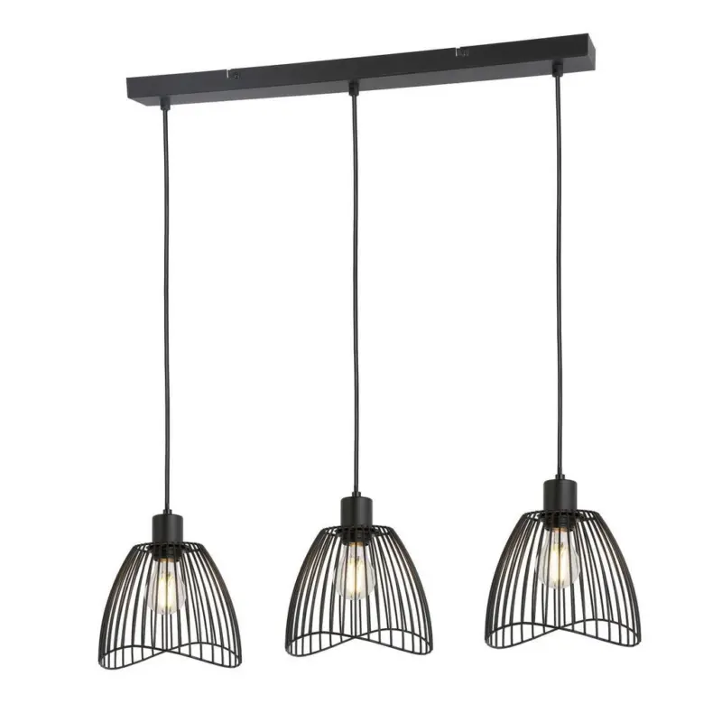 H&auml;ngeleuchte Sarina H: 120 cm 3-Flammig