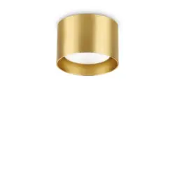 LED-DECKENLEUCHTE Ottone Messingfarben D: 10 cm