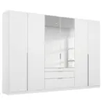 M&ouml;belix Dreht&uuml;renschrank 271cm Alabama, Wei&szlig;