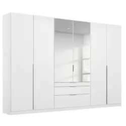 Dreht&uuml;renschrank 271cm Alabama, Wei&szlig;