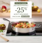 Mathon -25% sur le 2&egrave;me article et les suivants* : code MATHON25 - au 30.06.2026
