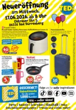 TEDi Discount TEDi Neuer&ouml;ffnung Bad D&uuml;rrenberg - bis 19.06.2026