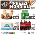 Et&eacute; PREZZI MONDIALI - al 22.06.2026
