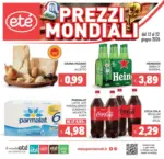 Et&eacute; PREZZI MONDIALI - al 22.06.2026