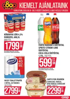 COOP Szolnok akciós újság Szolnok - amely érvényes a következő dátumtól: 18.06.2026 COOP Szolnok akciós újság Szolnok - amely érvényes a következő dátumtól: 18.06.2026