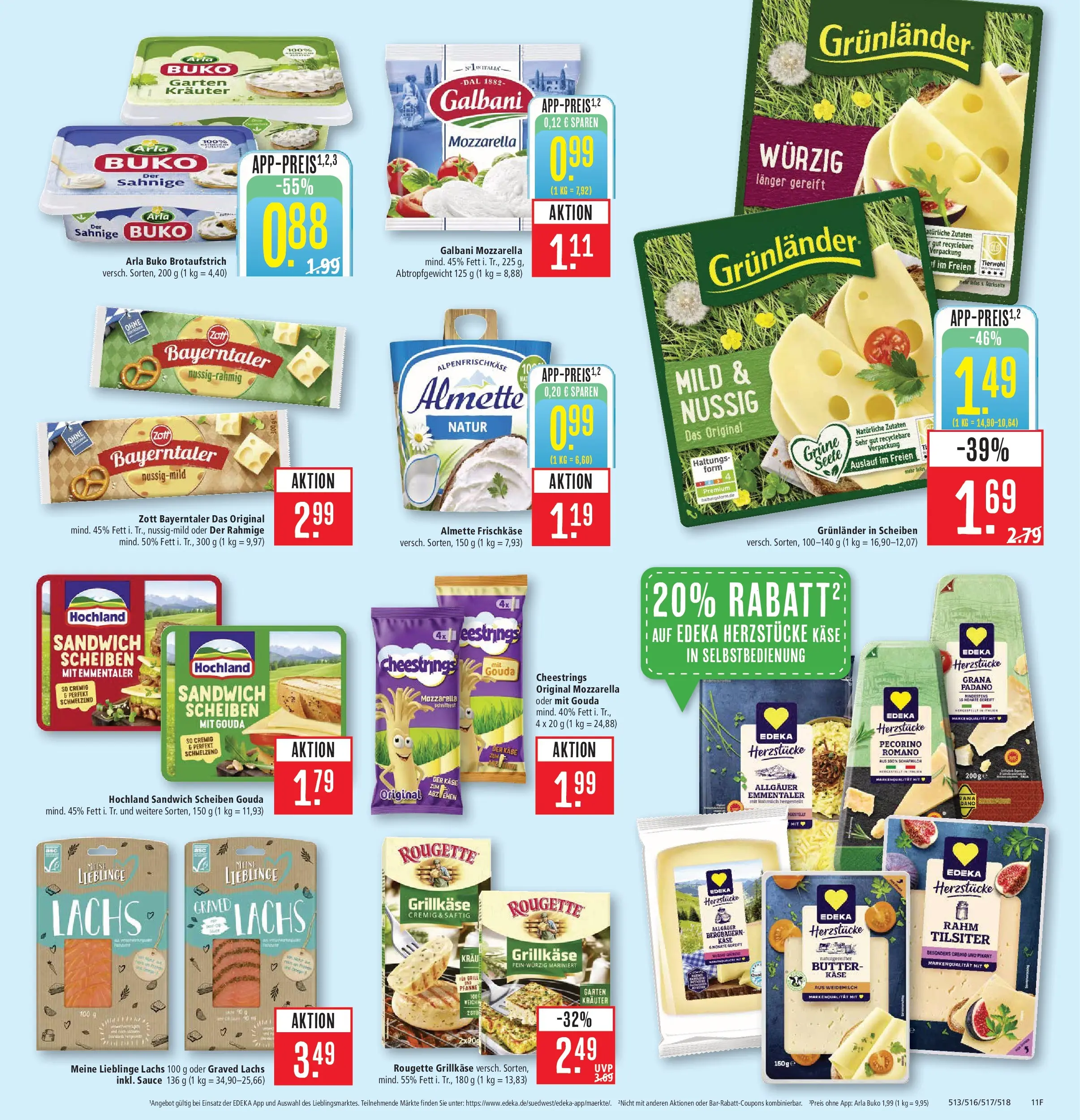 Marktkauf Prospekt Weil Am Rhein (ab 15.06.2026) » Angebote online | Seite: 15 | Produkte: Butter, Lachs, Grunlander, Arla buko