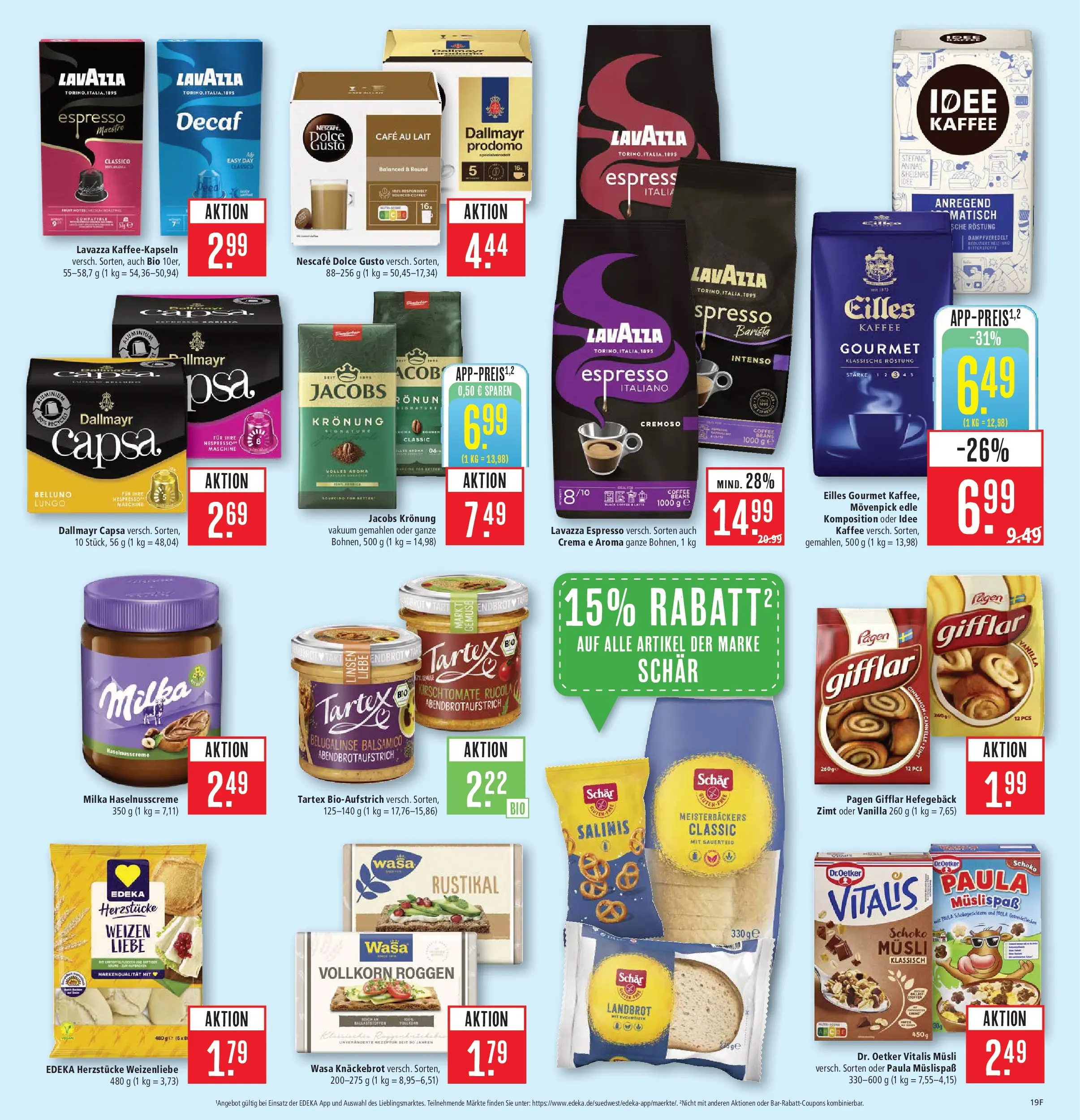 Marktkauf Prospekt Weil Am Rhein (ab 15.06.2026) » Angebote online | Seite: 27 | Produkte: Lavazza, Nescafe, Kaffee, Dallmayr capsa