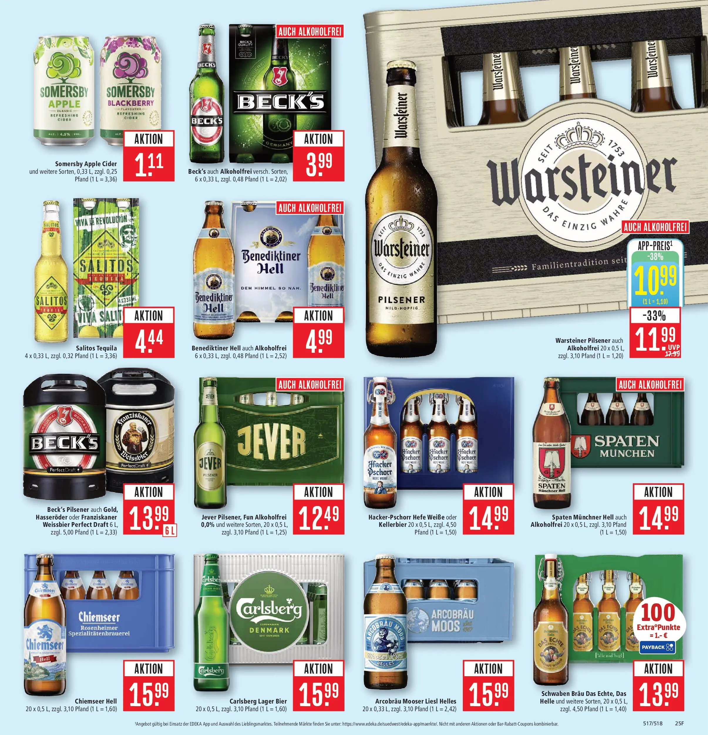 Marktkauf Prospekt Kirchheim (ab 15.06.2026) » Angebote online | Seite: 33 | Produkte: Carlsberg, Bier, Weißbier, Apple