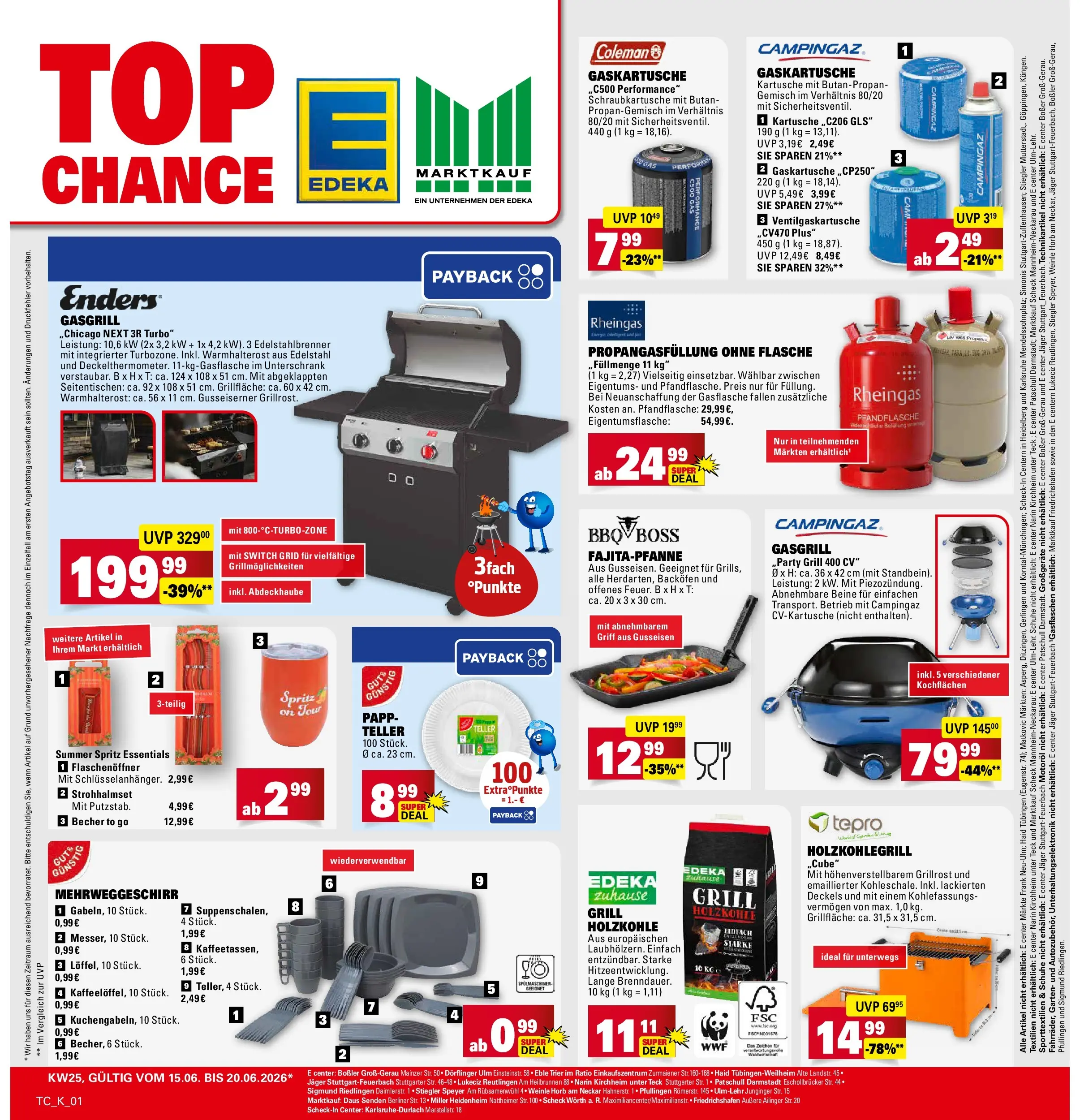 Marktkauf Prospekt Senden (ab 15.06.2026) » Angebote online | Seite: 37 | Produkte: Grill, Unterschrank, Backofen