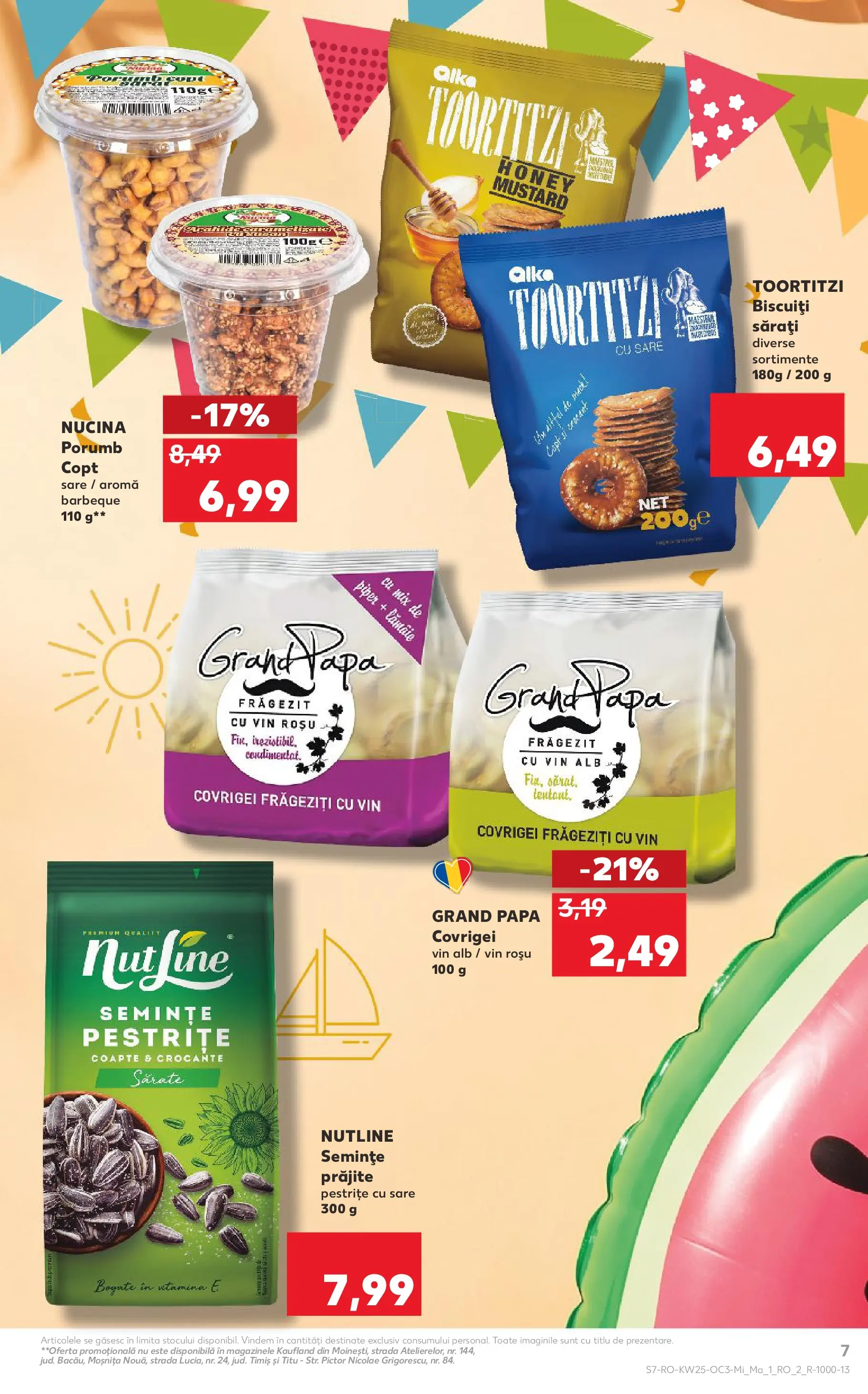 Kaufland Zalau 16.06.2026 - Revista si Oferta | Pagină: 7 | Produse: Semințe, Covrigei, Vin, Piper