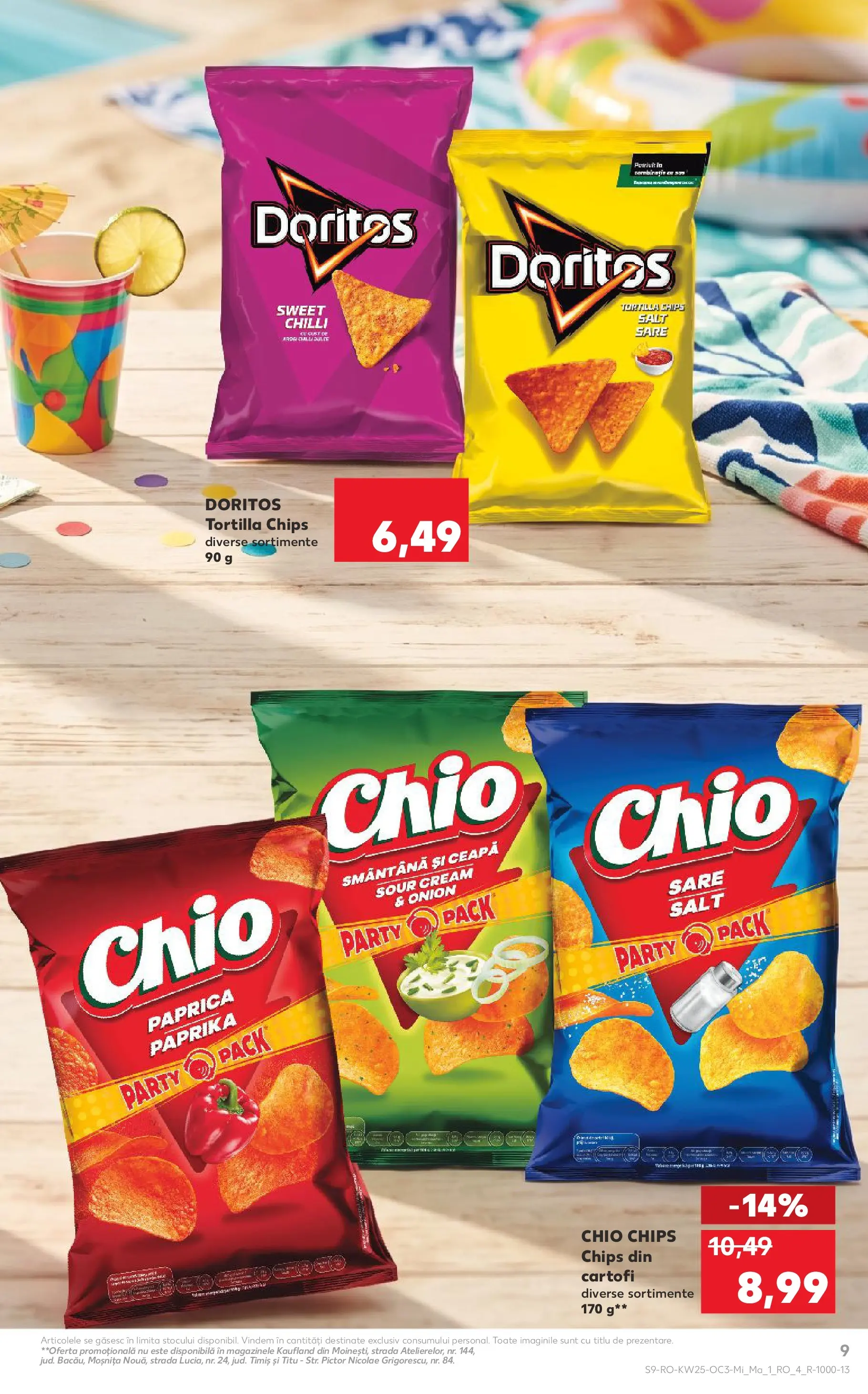 Kaufland Zalau 16.06.2026 - Revista si Oferta | Pagină: 9 | Produse: Chilli, Smântână, Cartofi, Sare