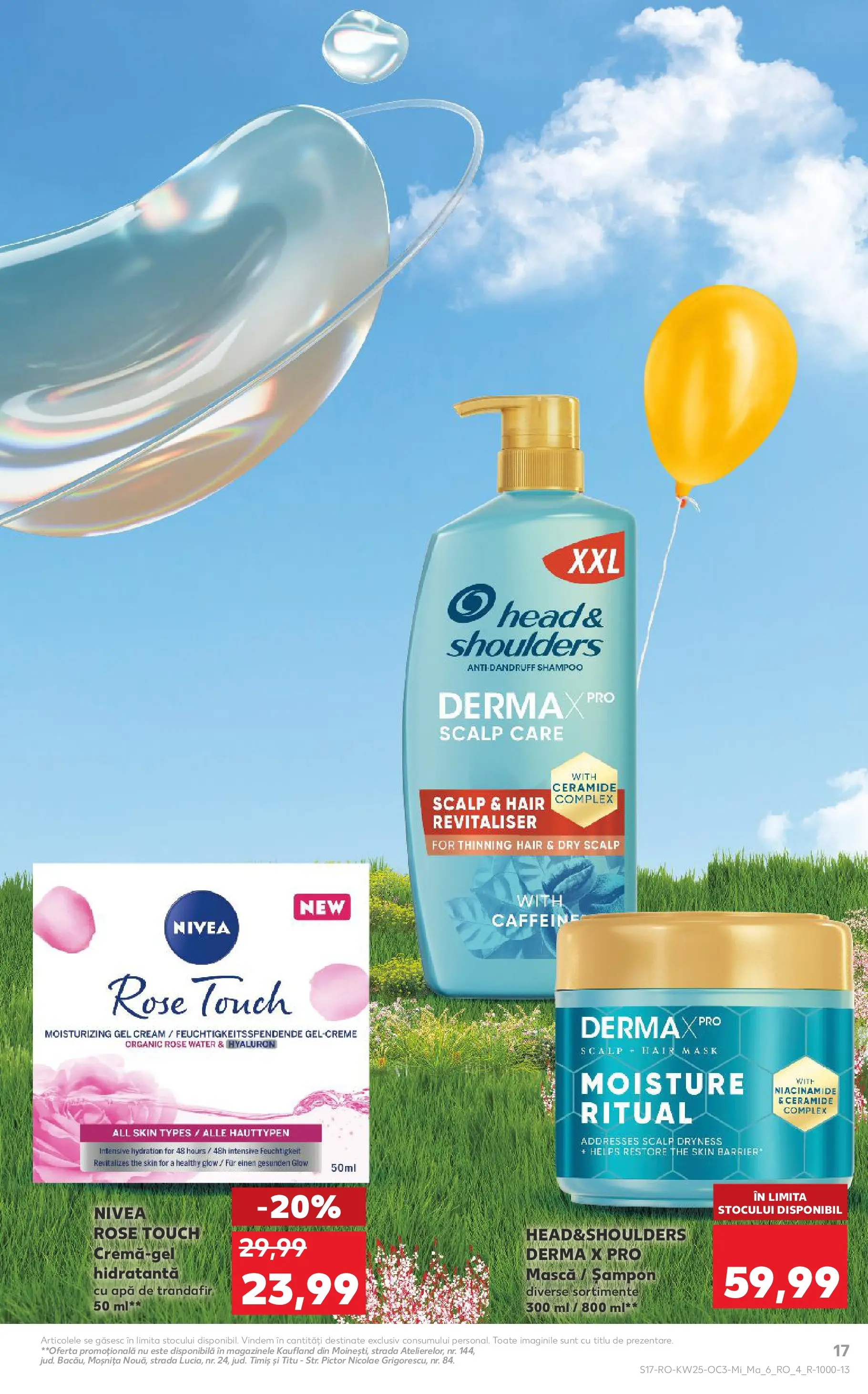 Kaufland Zalau 16.06.2026 - Revista si Oferta | Pagină: 17 | Produse: Trandafir, Șampon, Apă