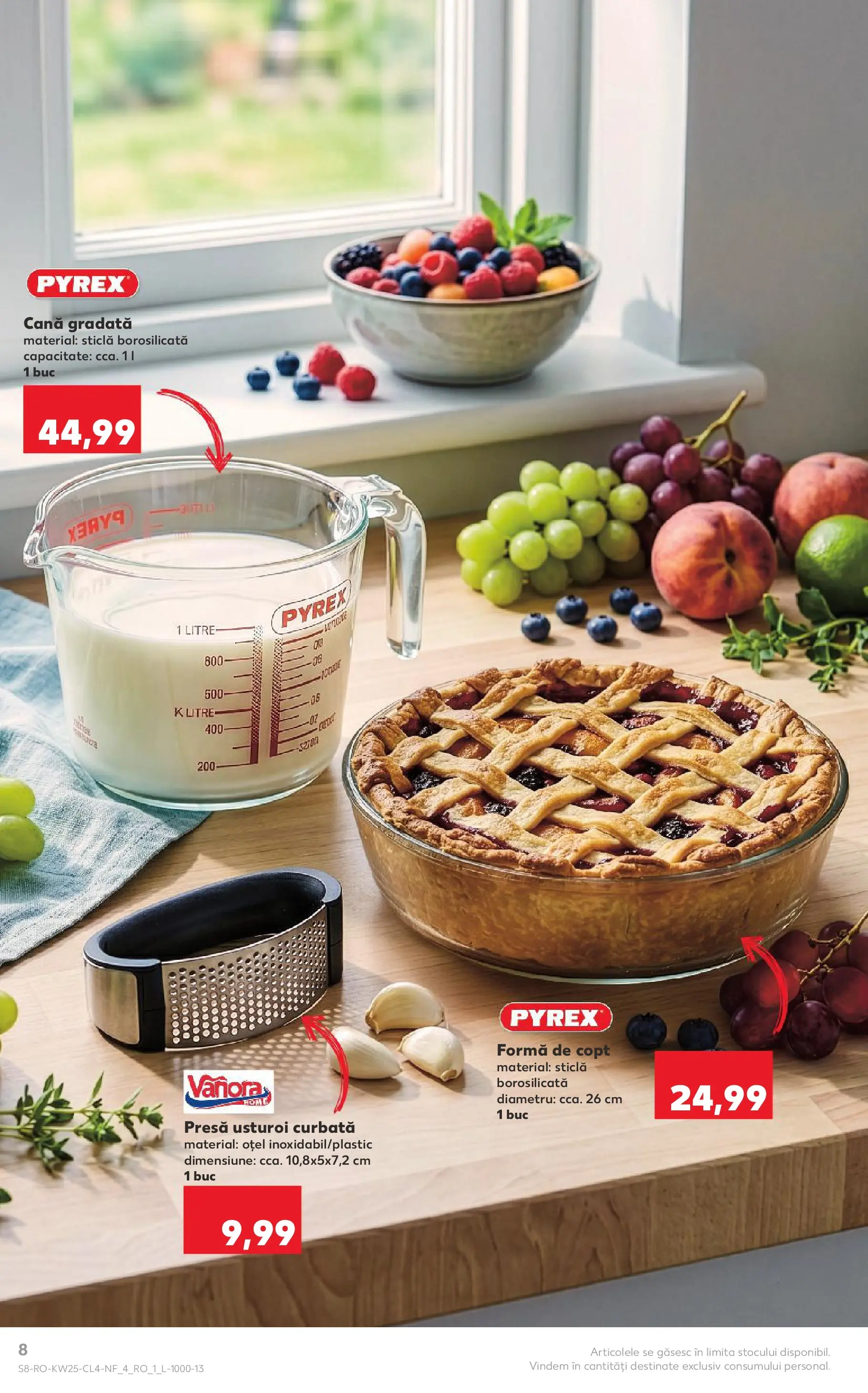 Kaufland Zalau 16.06.2026 - Revista si Oferta | Pagină: 8 | Produse: Presă, Usturoi