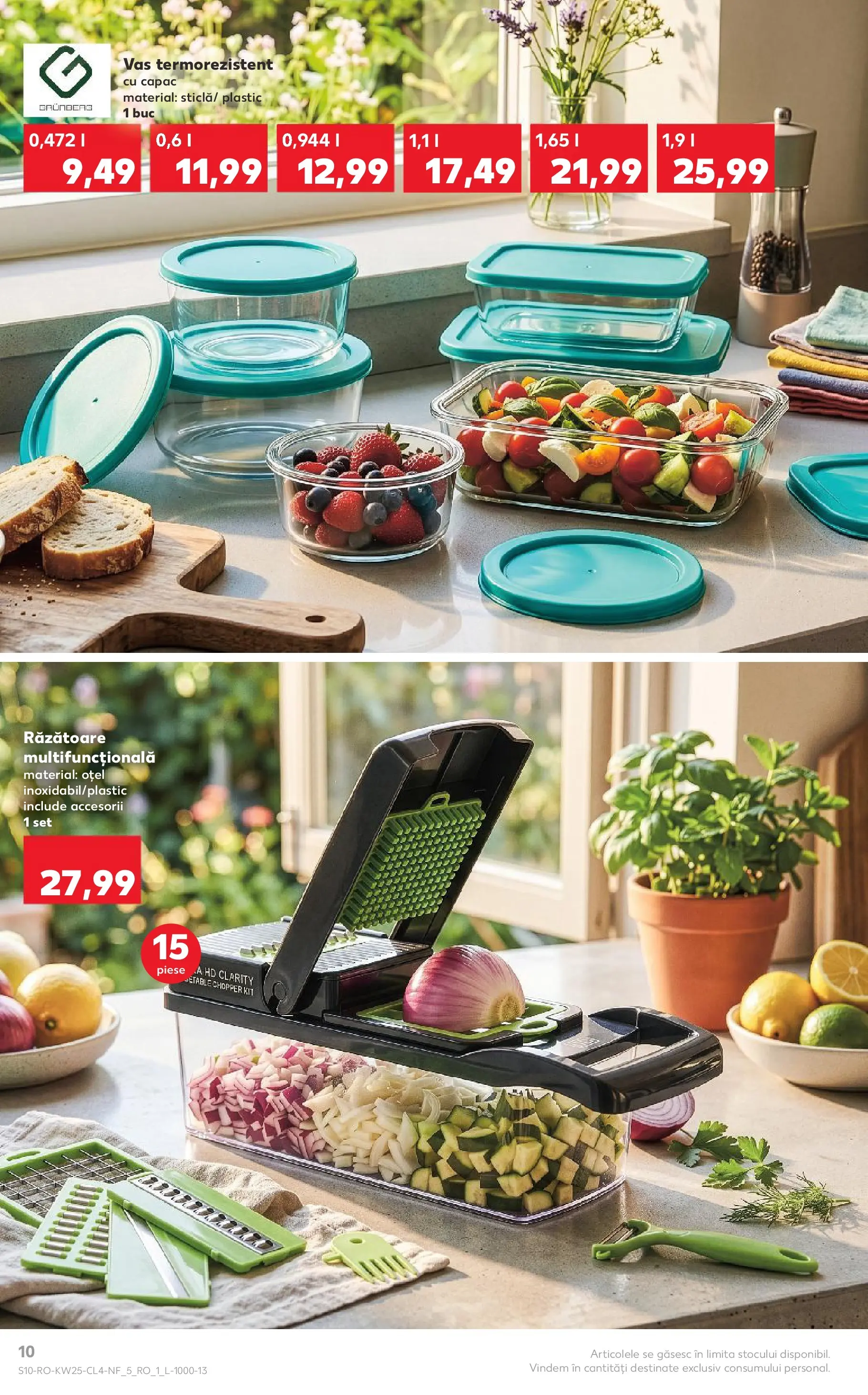 Kaufland Zalau 16.06.2026 - Revista si Oferta | Pagină: 10 | Produse: Răzătoare