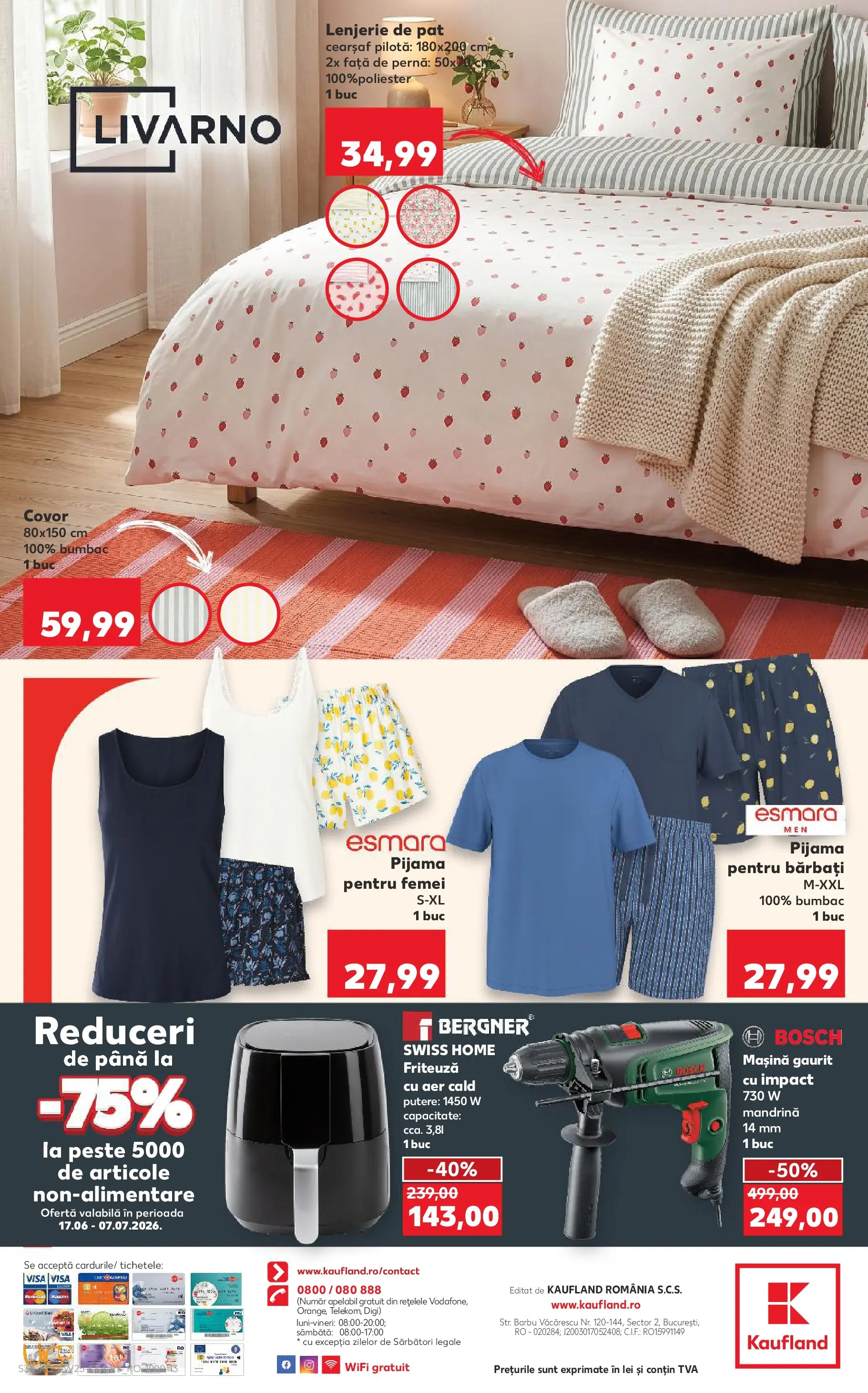 Kaufland Zalau 16.06.2026 - Revista si Oferta | Pagină: 34 | Produse: Ginseng, Pernă, Covor, Față de pernă