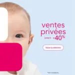 Jacadi Ventes Priv&eacute;es - au 23.06.2026