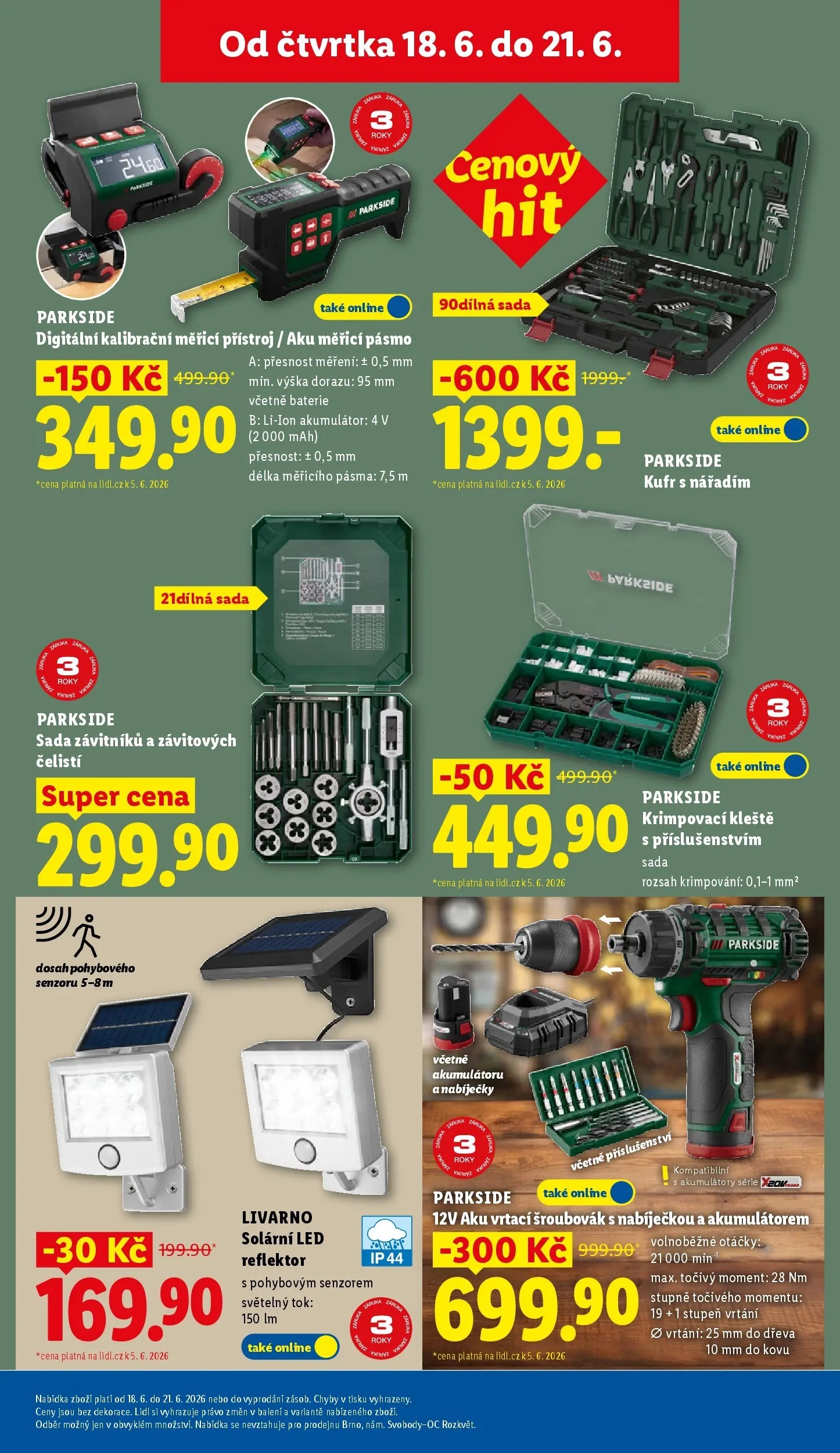 Lidl leták od 14.06.2026 - Nový akční leták | Strana: 21