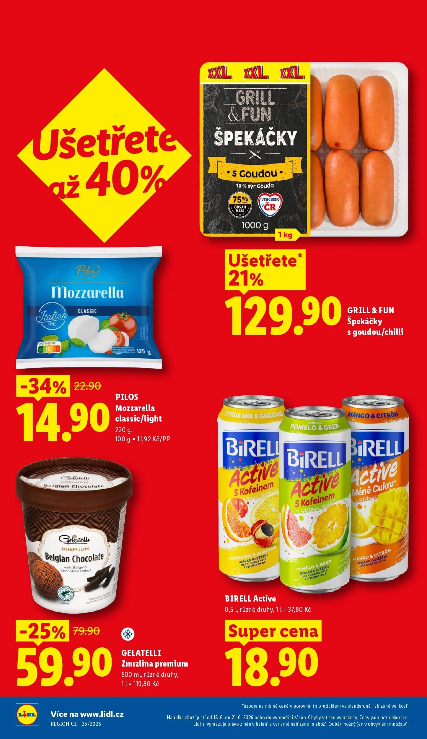 Lidl leták od 17.06.2026 - Nový akční leták | Strana: 2 | Produkty: Pomelo, Sýr, Zmrzlina, Grep
