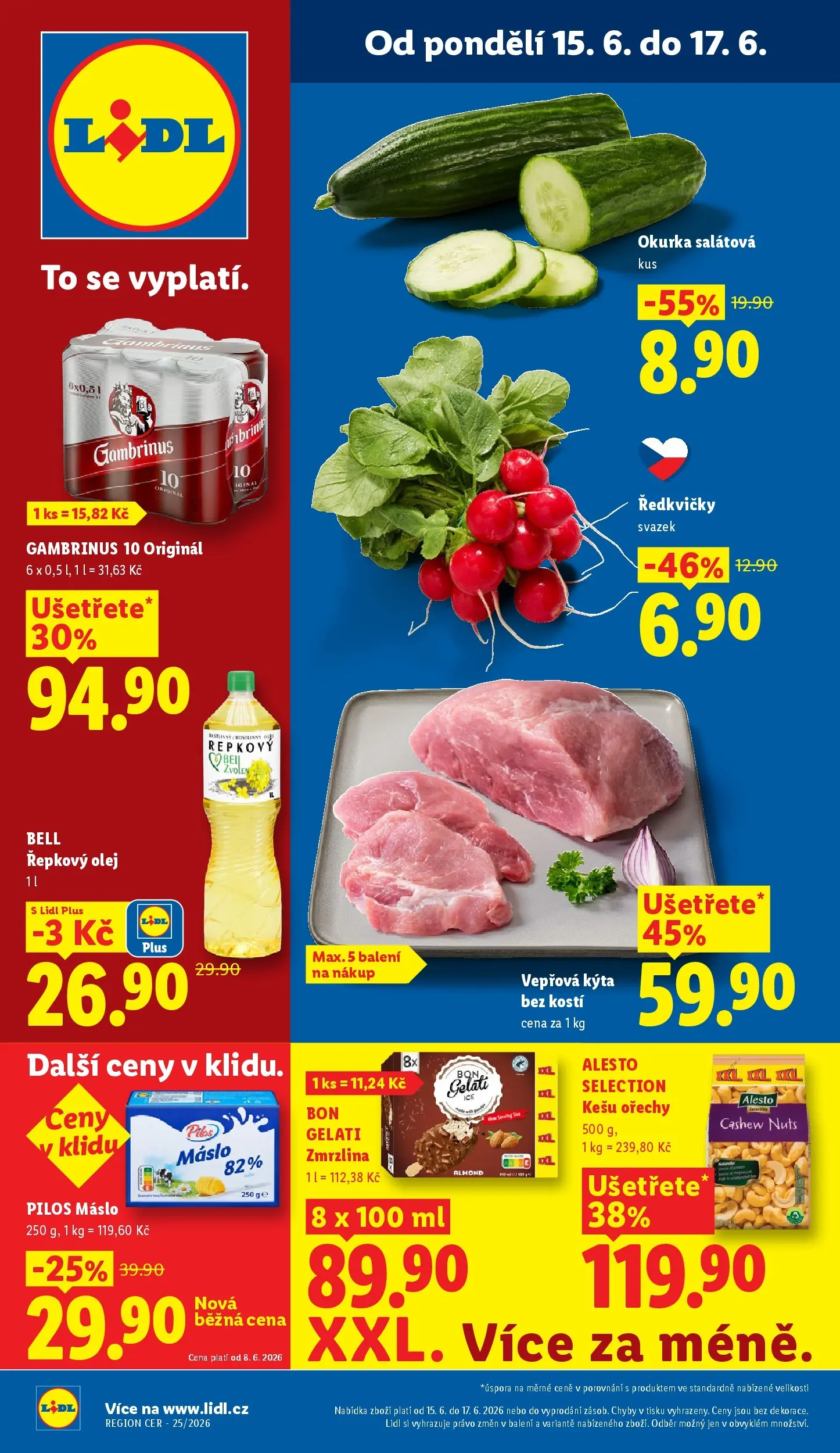 Lidl leták od 14.06.2026 - Nový akční leták | Strana: 1