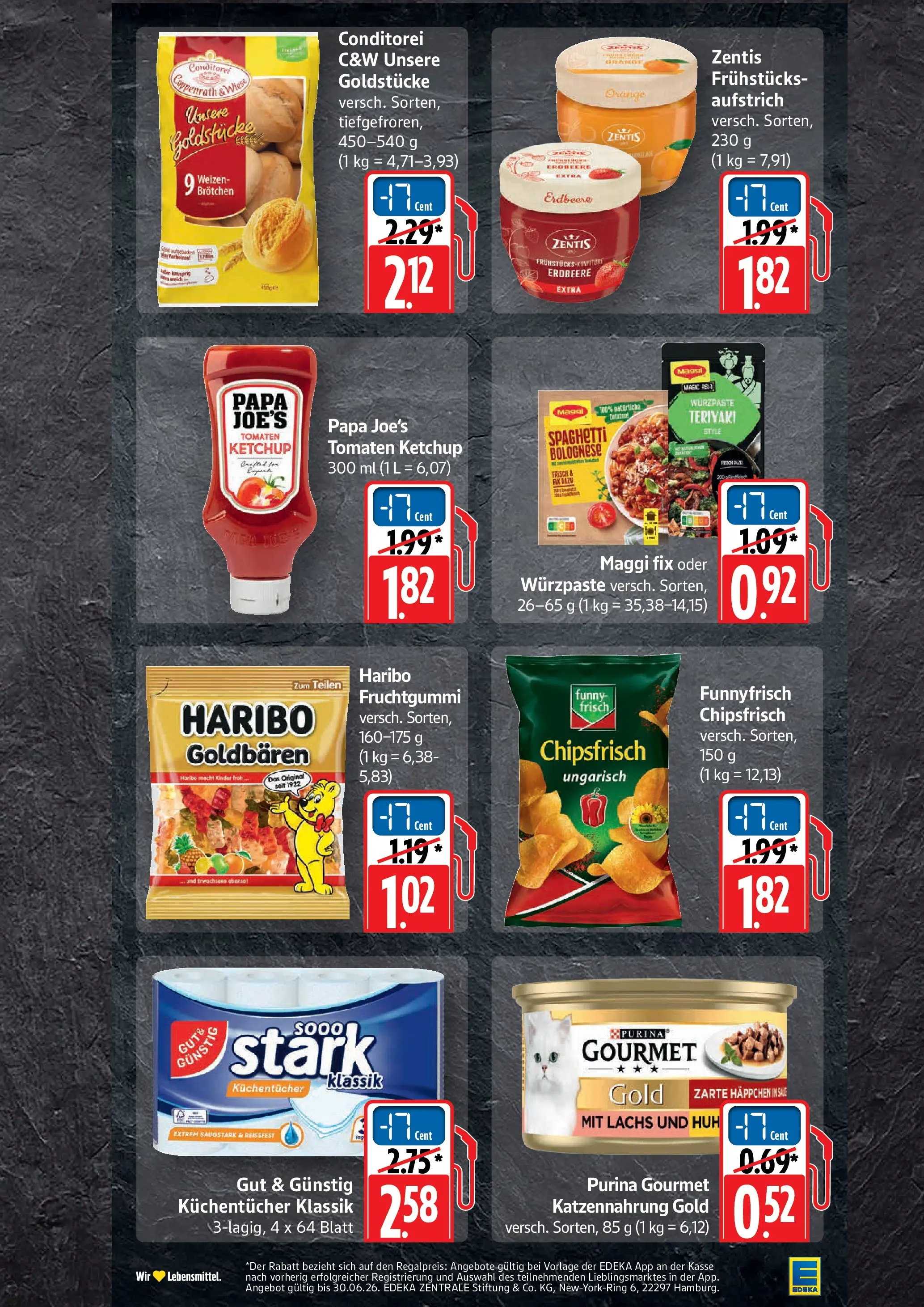 Edeka prospekt Kröppen (ab 14.06.2026) » Angebote Online | Seite: 12 | Produkte: Maggi, Haribo, Tomaten, Ketchup