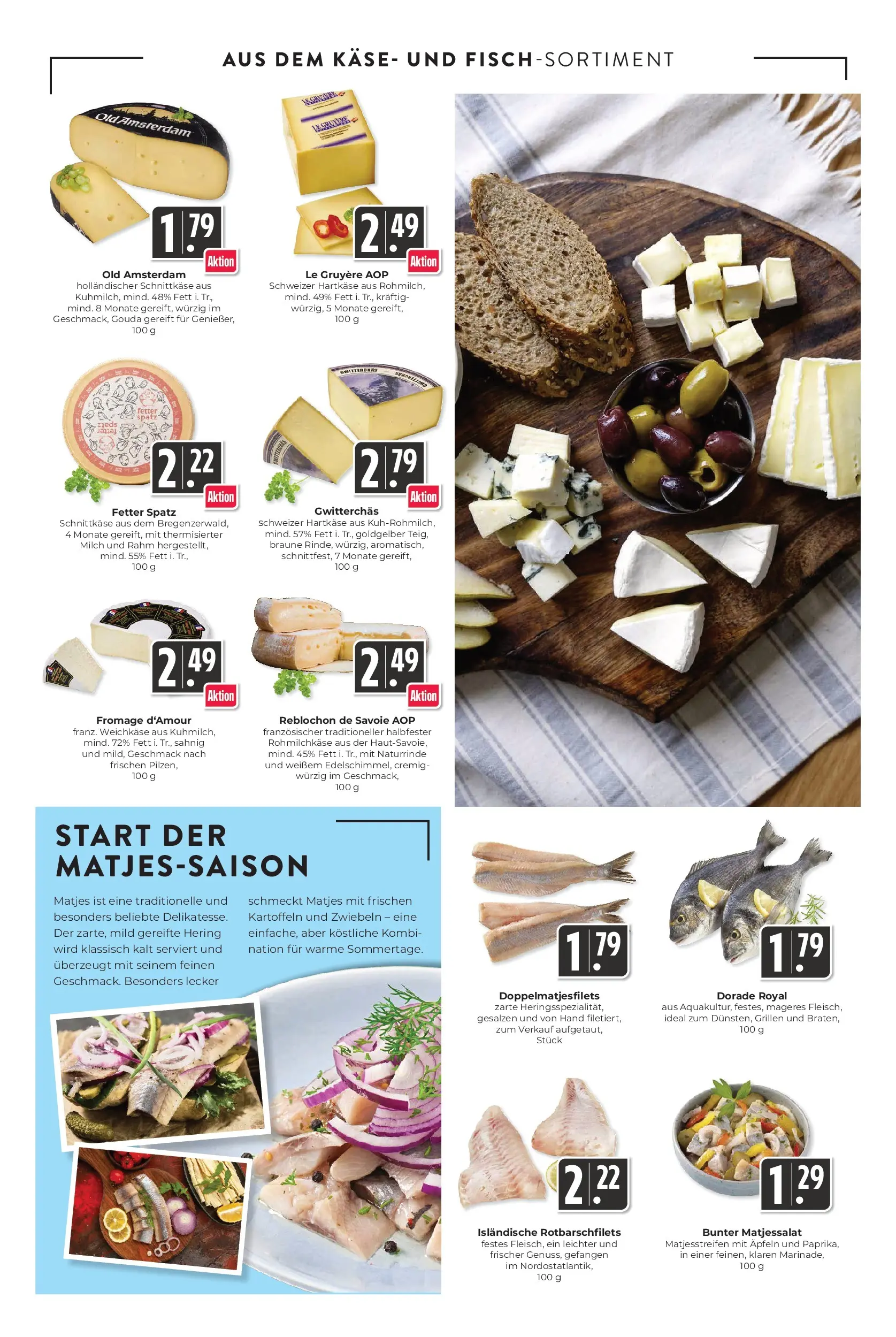 Edeka prospekt Schliengen (ab 14.06.2026) » Angebote Online | Seite: 5 | Produkte: Dorade, Milch, Gouda, Zwiebeln