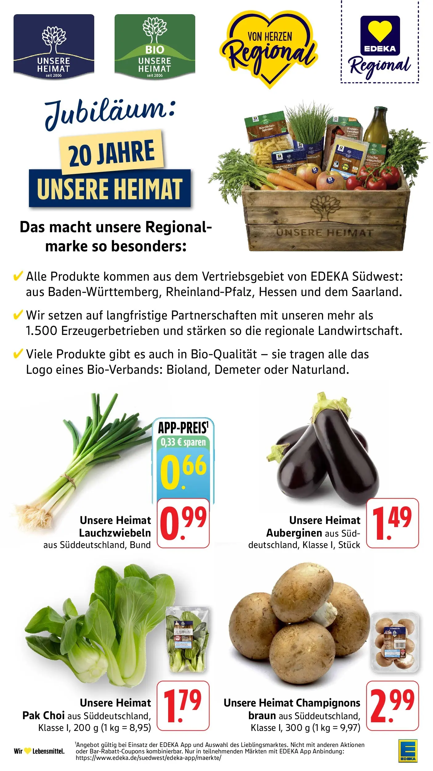 Edeka prospekt Überlingen (ab 14.06.2026) » Angebote Online | Seite: 5 | Produkte: Tomaten, Champignons