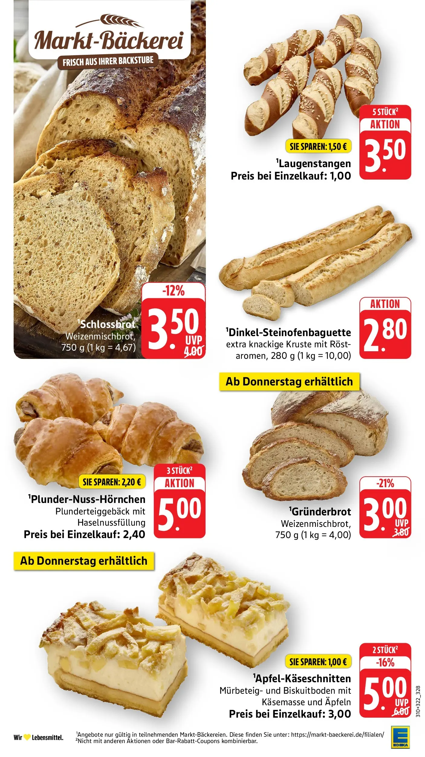 Edeka prospekt Überlingen (ab 14.06.2026) » Angebote Online | Seite: 15 | Produkte: Baguette