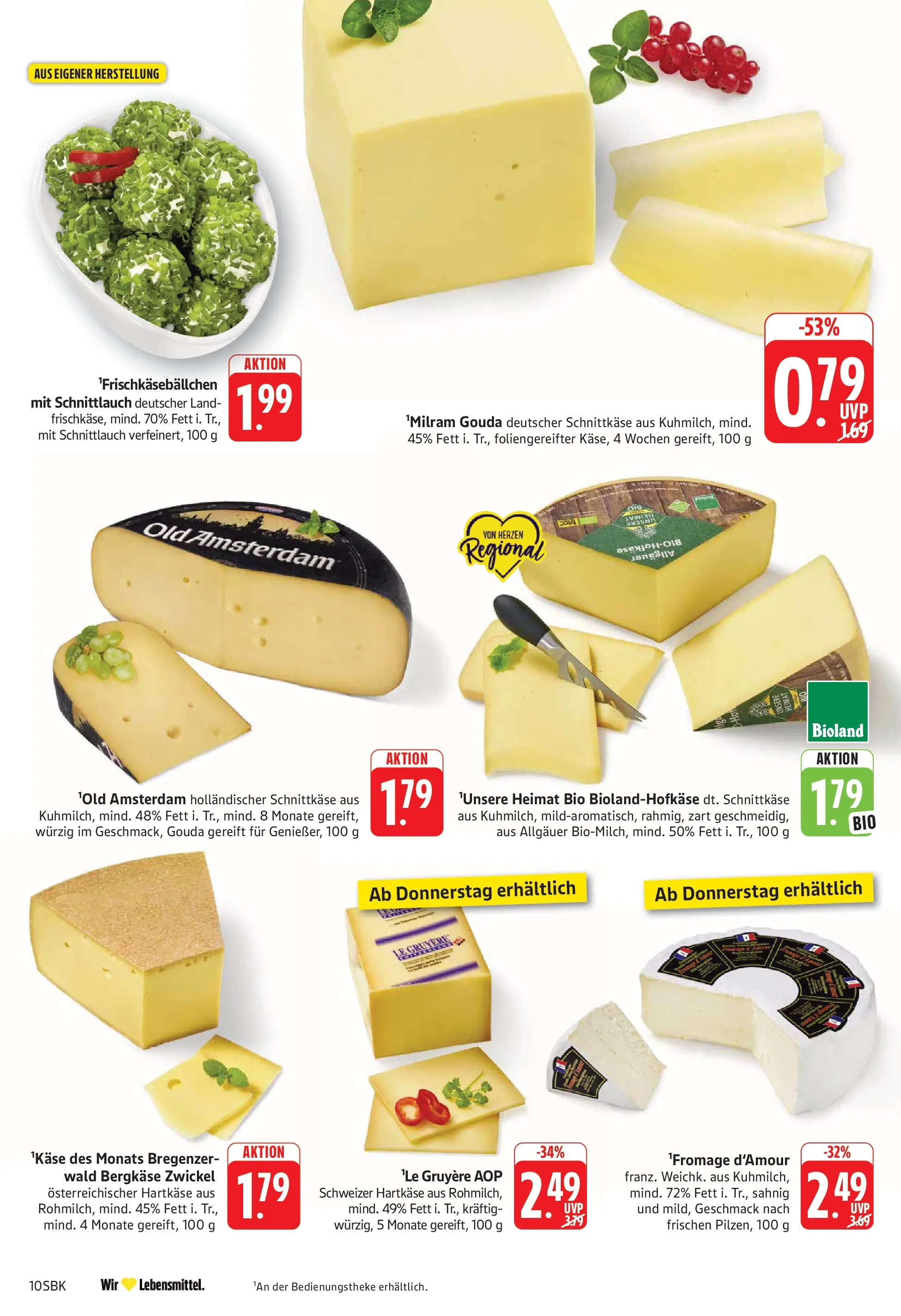Edeka Prospekt Bad Bergzabern (ab 15.06.2026) » Angebote Online | Seite: 10 | Produkte: Gouda