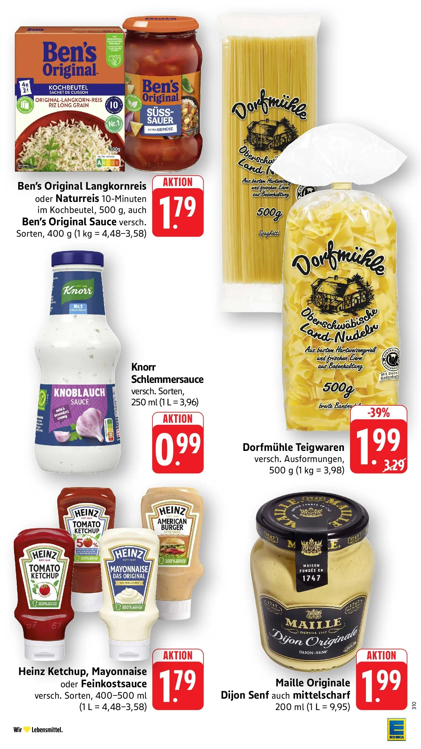 Edeka prospekt Überlingen (ab 14.06.2026) » Angebote Online | Seite: 29 | Produkte: Burger, Knorr, Mayonnaise, Ketchup
