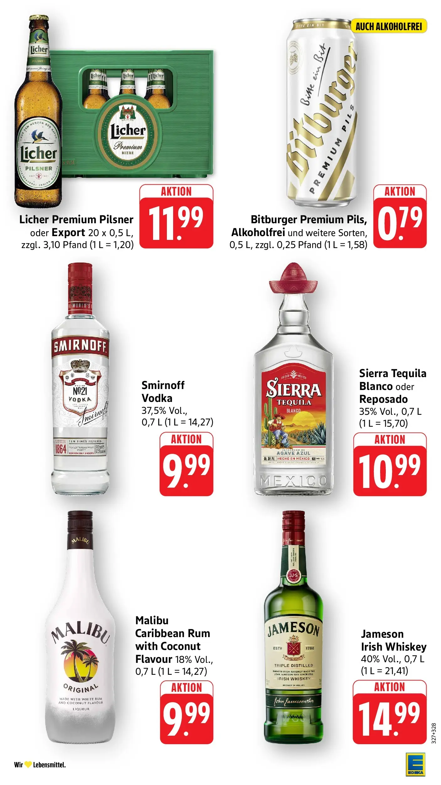 Edeka prospekt Bad Camberg (ab 14.06.2026) » Angebote Online | Seite: 37 | Produkte: Bitburger, Tequila, Smirnoff, Vodka