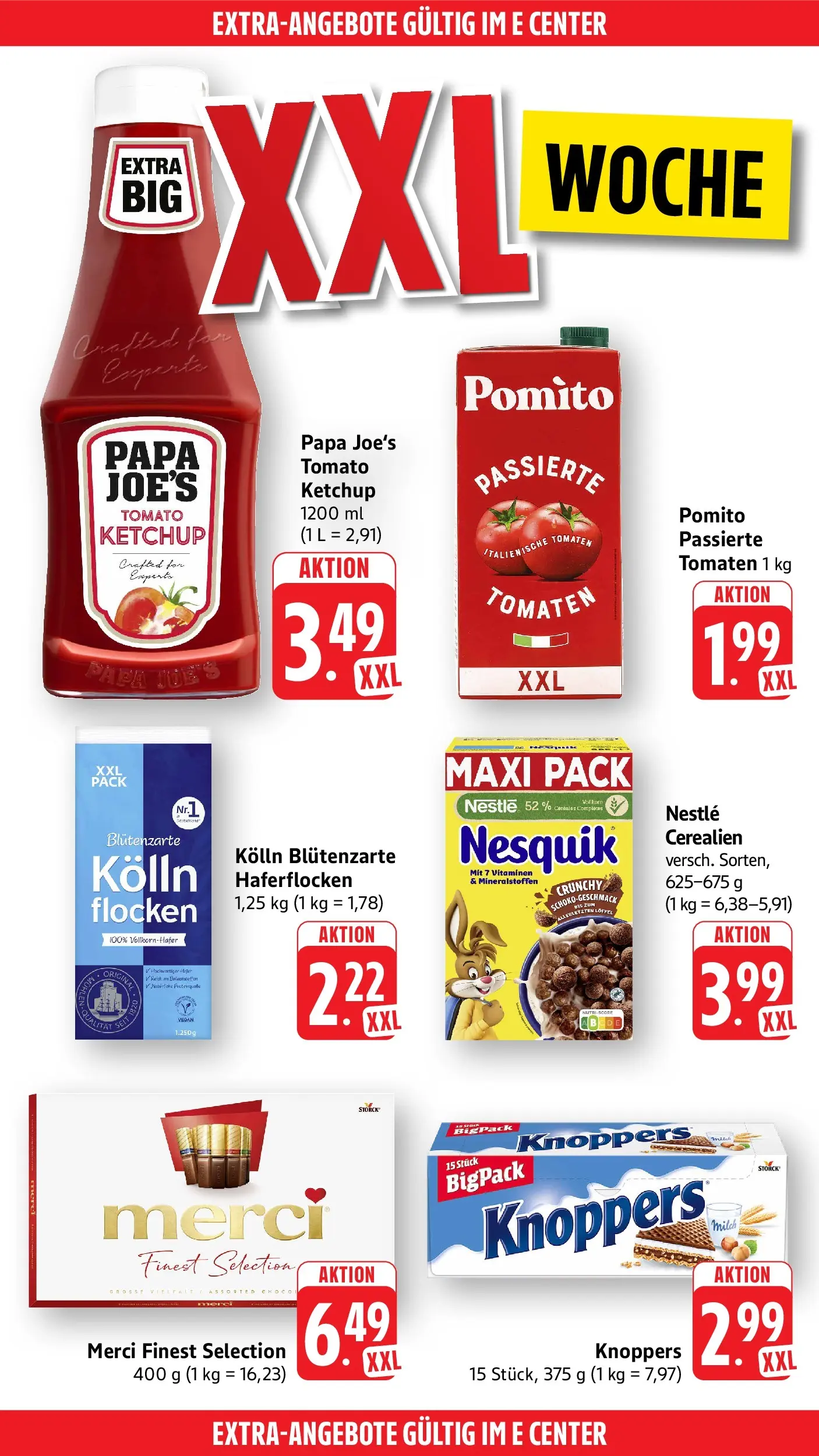 E center Prospekt Überlingen (ab 14.06.2026) zum Blättern | Seite: 48 | Produkte: Kolln, Tomaten, Ketchup, Flocken