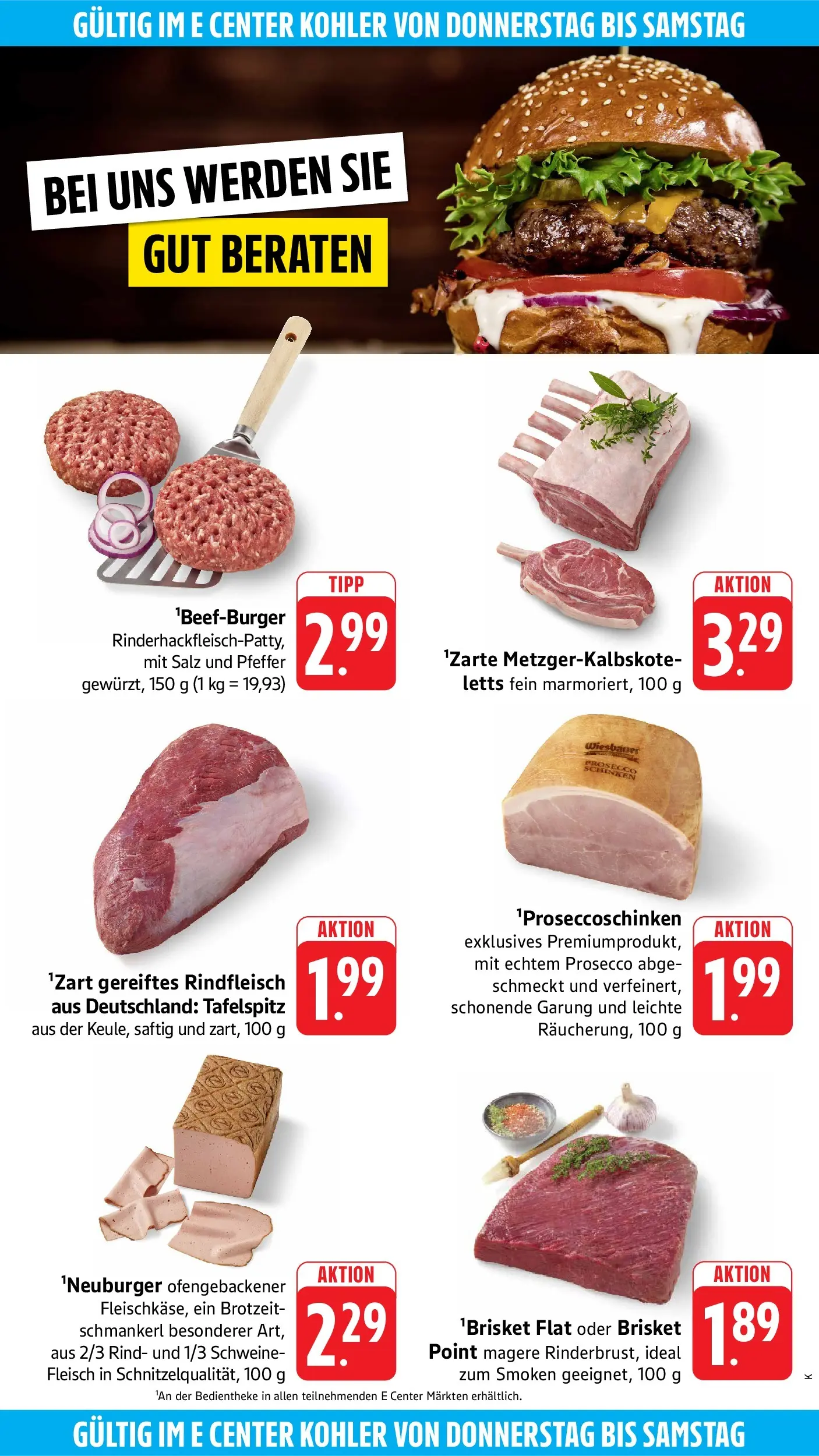 Edeka prospekt Ettenheim (ab 14.06.2026) » Angebote Online | Seite: 45 | Produkte: Prosecco, Salz, Schinken, Fleisch