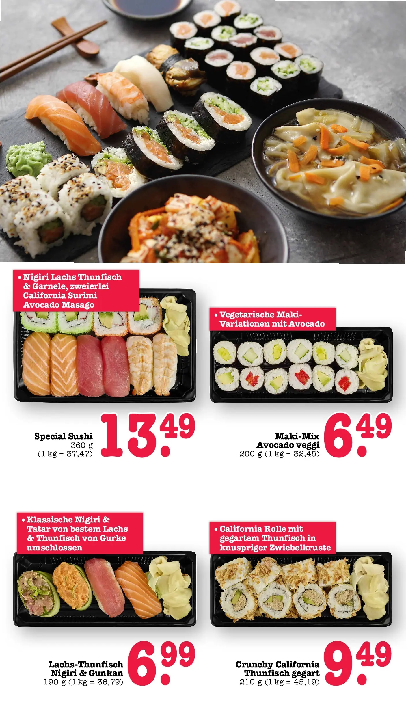 Edeka prospekt Offenbach (ab 14.06.2026) » Angebote Online | Seite: 17 | Produkte: Thunfisch, Avocado, Lachs