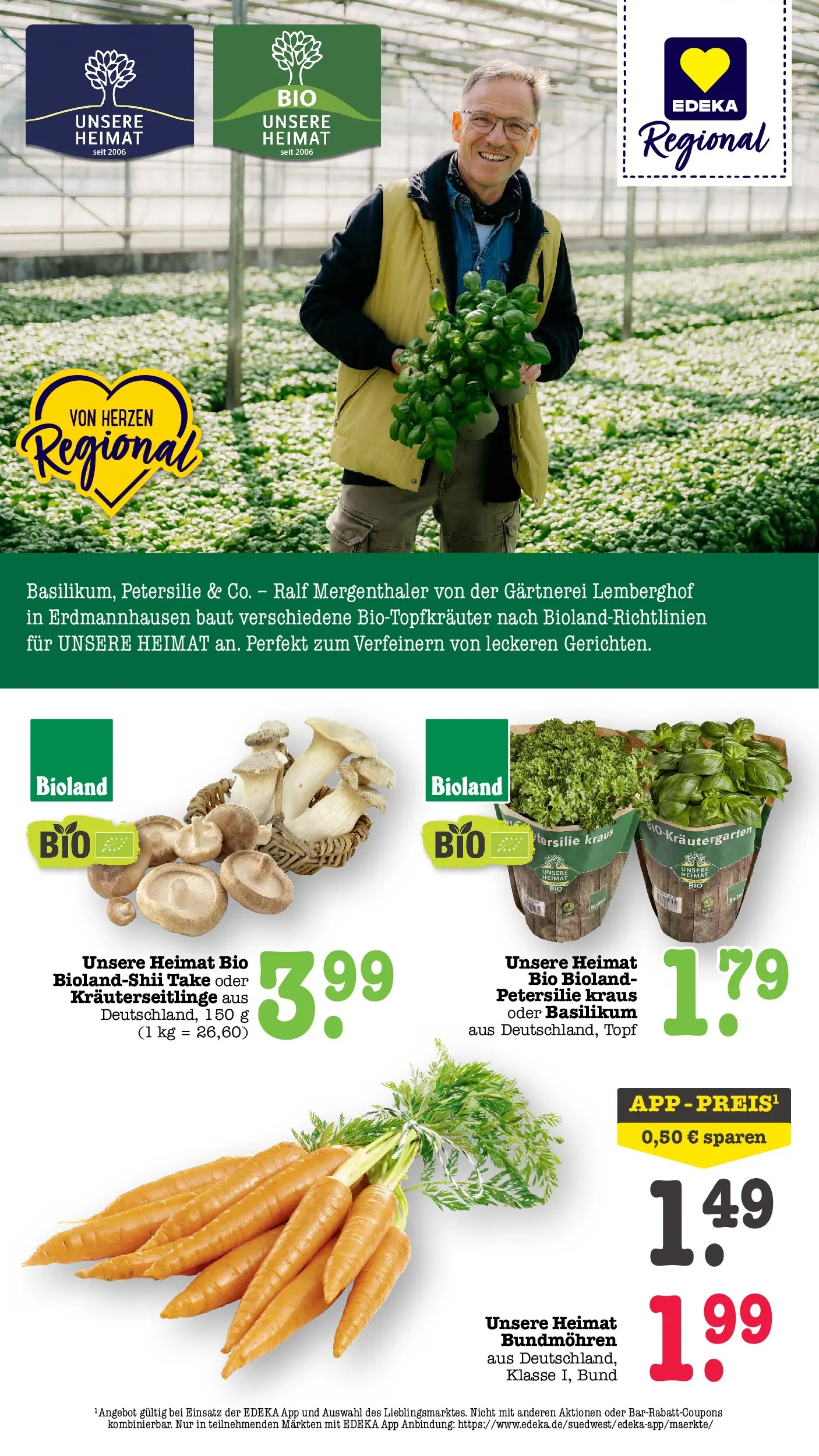 Edeka prospekt Offenbach (ab 14.06.2026) » Angebote Online | Seite: 20 | Produkte: Petersilie