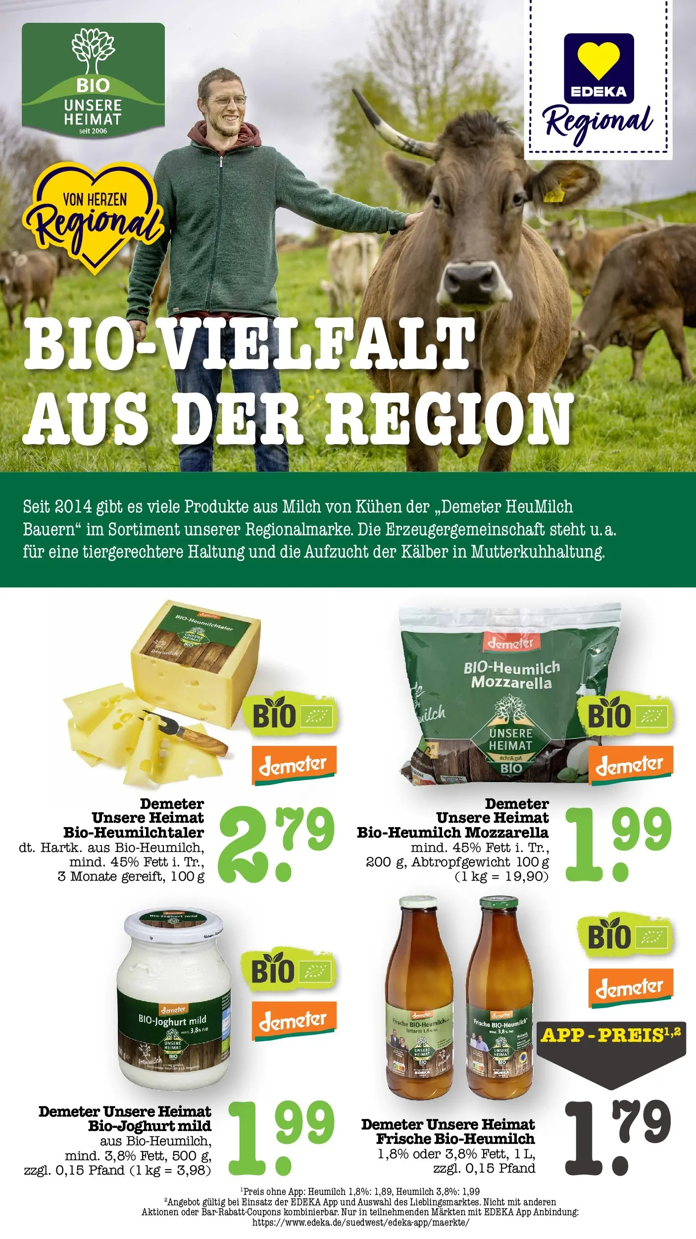 Edeka prospekt Offenbach (ab 14.06.2026) » Angebote Online | Seite: 28 | Produkte: Milch, Mozzarella