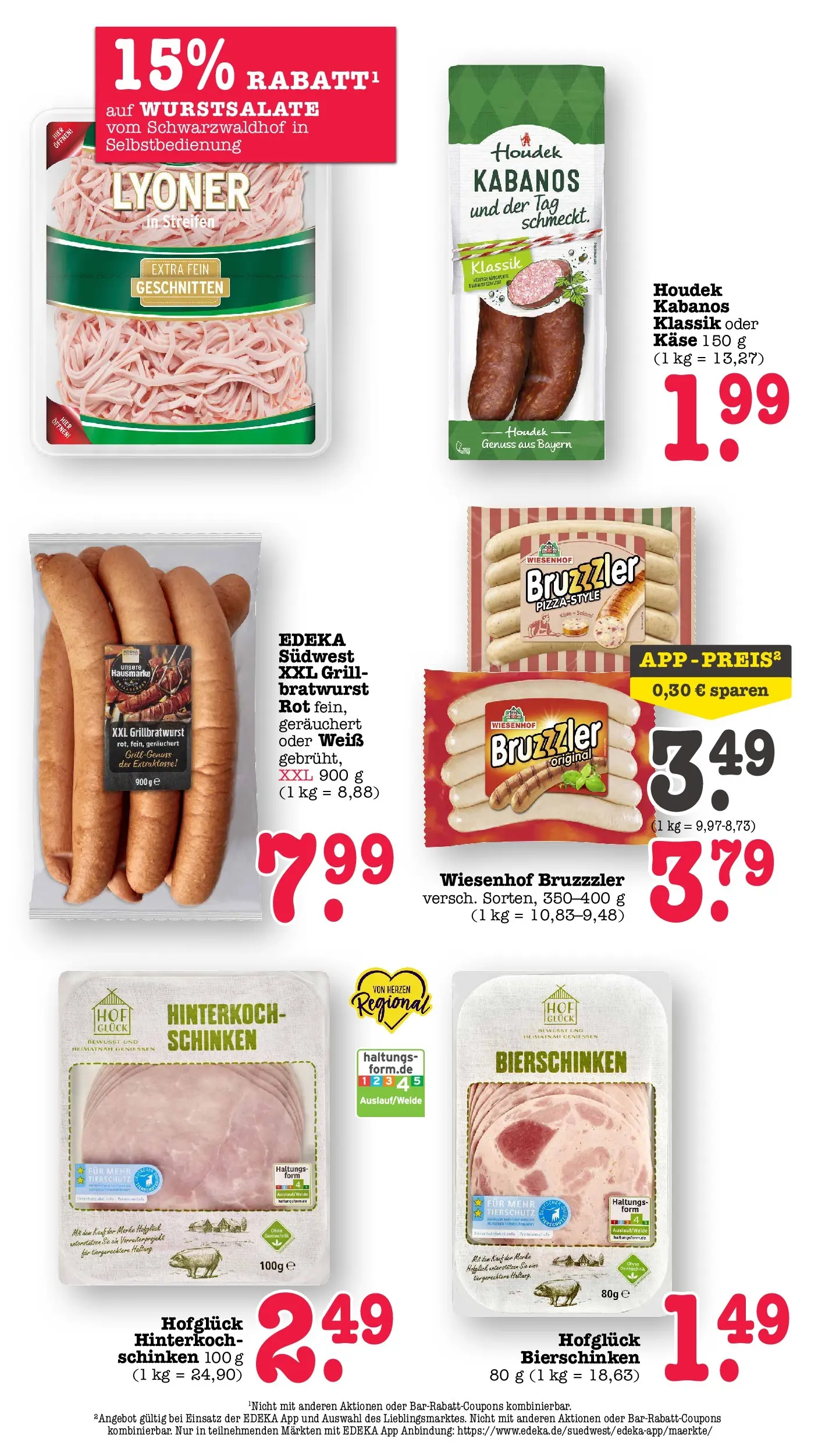 Edeka prospekt Offenbach (ab 14.06.2026) » Angebote Online | Seite: 35 | Produkte: Grill, Käse, Bratwurst, Schinken