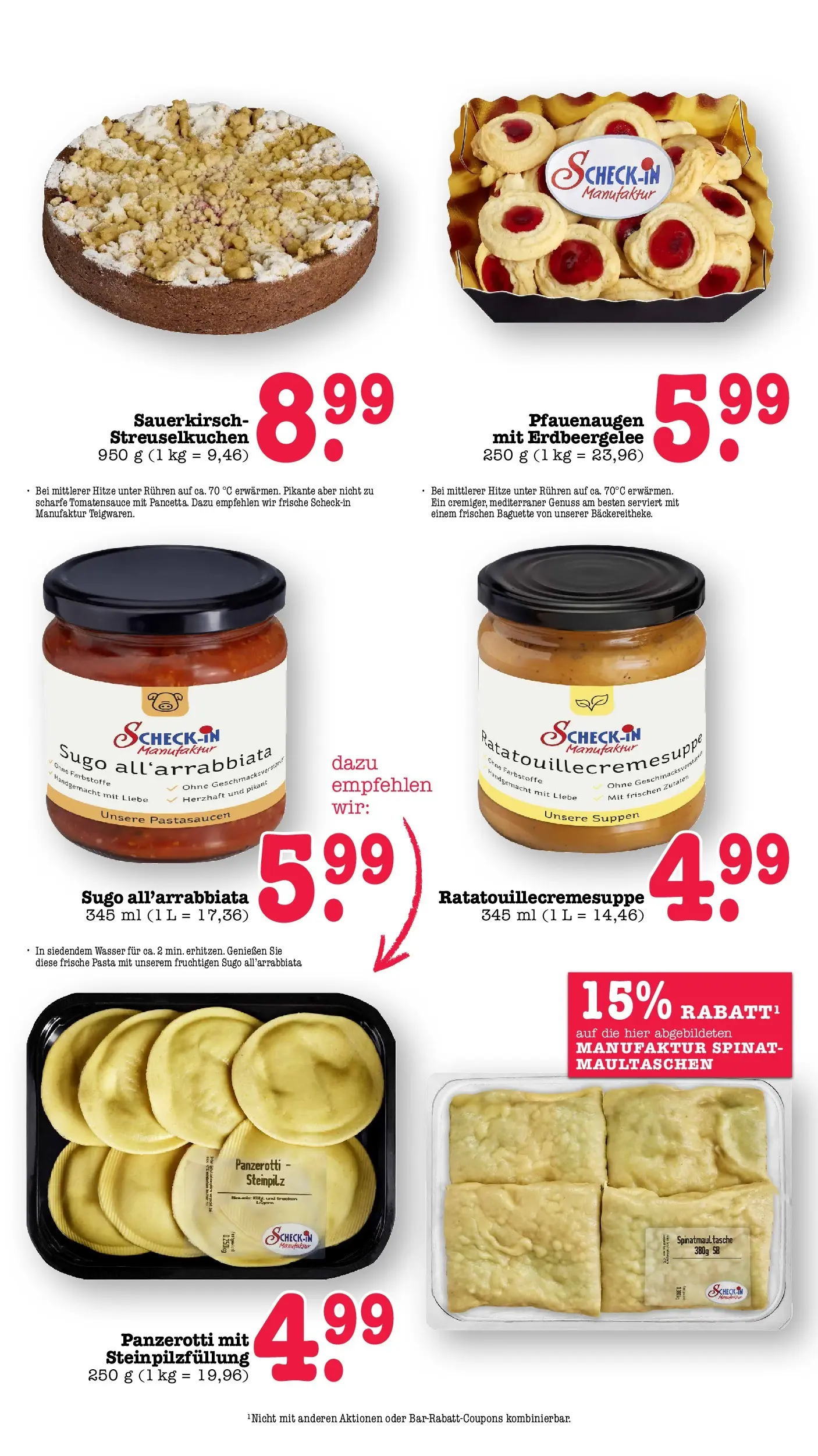 Edeka prospekt Offenbach (ab 14.06.2026) » Angebote Online | Seite: 37 | Produkte: Tasche, Wasser, Pasta, Maultaschen