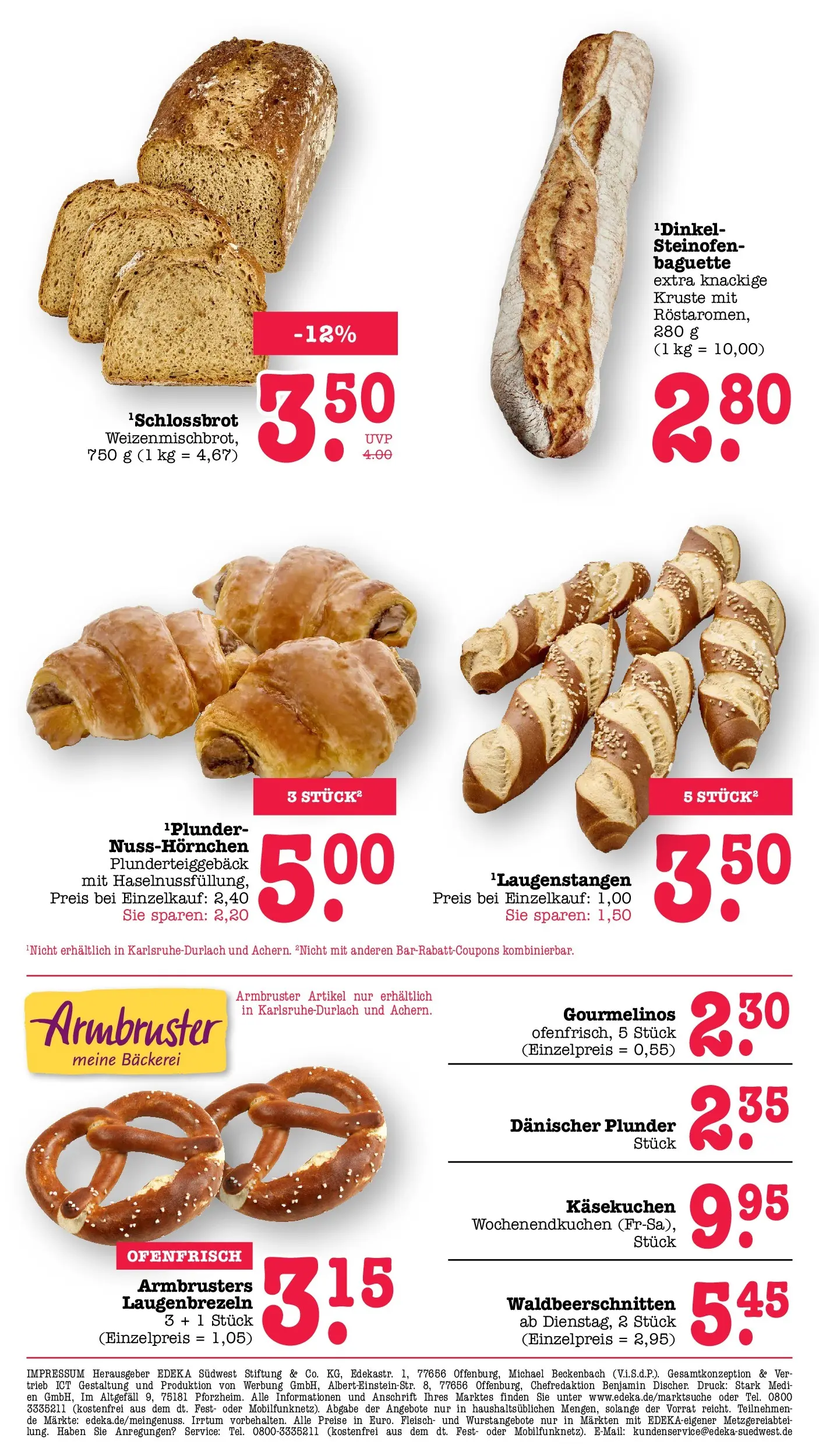 E center Prospekt Sinzheim (ab 14.06.2026) zum Blättern | Seite: 12 | Produkte: Bäckerei, Baguette, Fleisch E center Prospekt Sinzheim (ab 14.06.2026) zum Blättern | Seite: 12 | Produkte: Bäckerei, Baguette, Fleisch