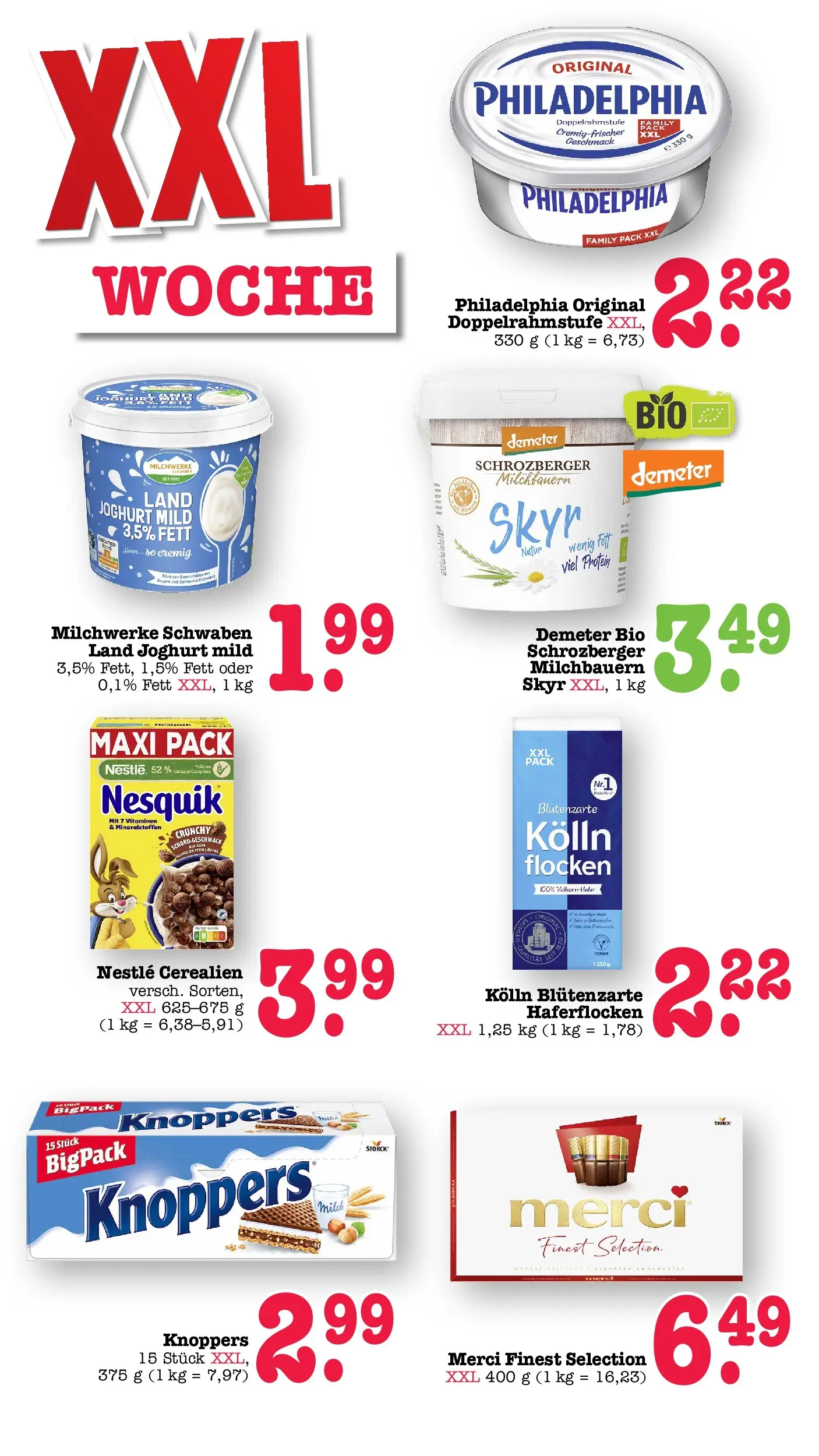 Edeka prospekt Offenbach (ab 14.06.2026) » Angebote Online | Seite: 39 | Produkte: Nesquik, Milch, Joghurt, Knoppers