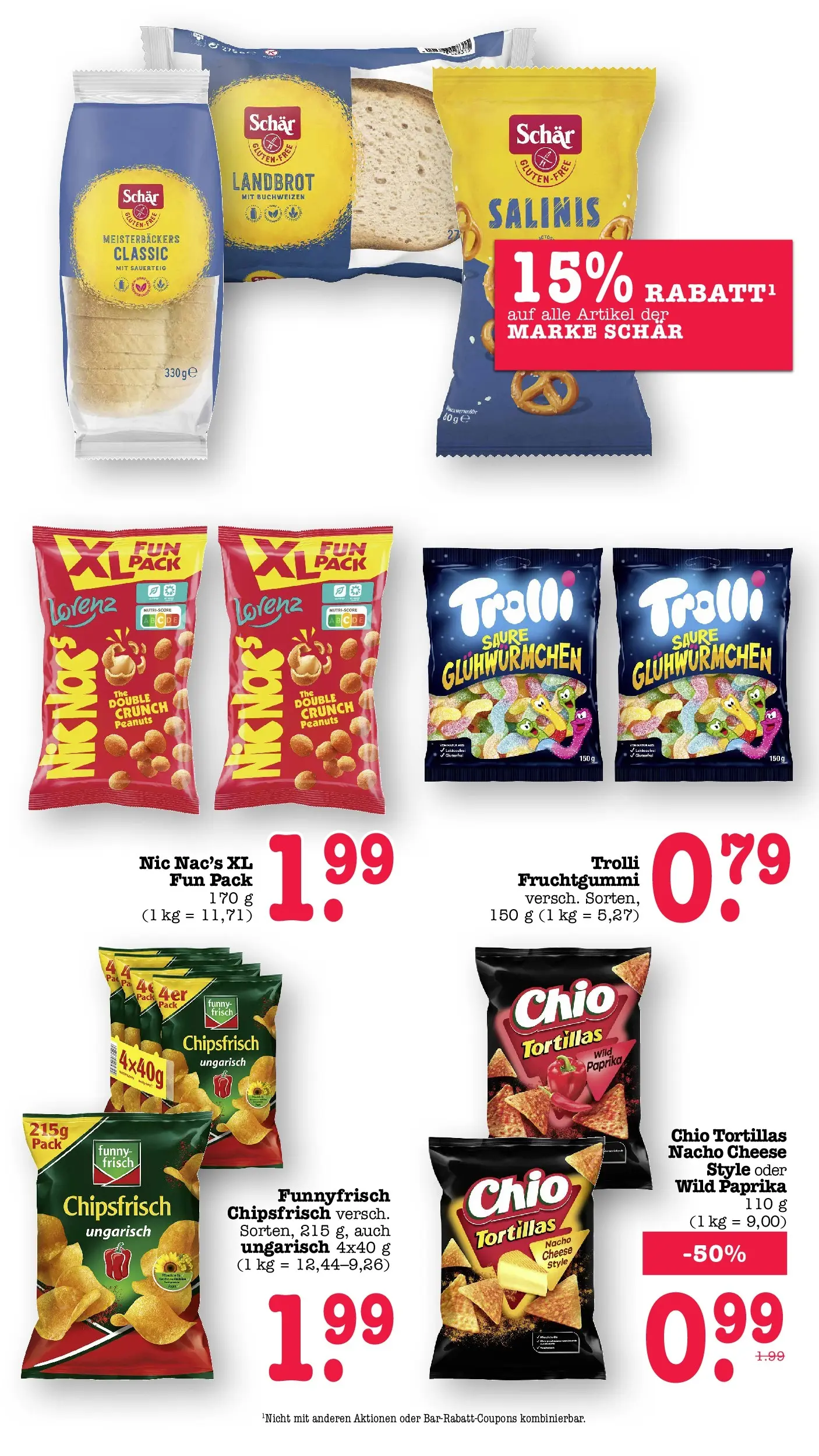 Edeka prospekt Offenbach (ab 14.06.2026) » Angebote Online | Seite: 43 | Produkte: Funny frisch, Paprika, Chio tortillas, Chips