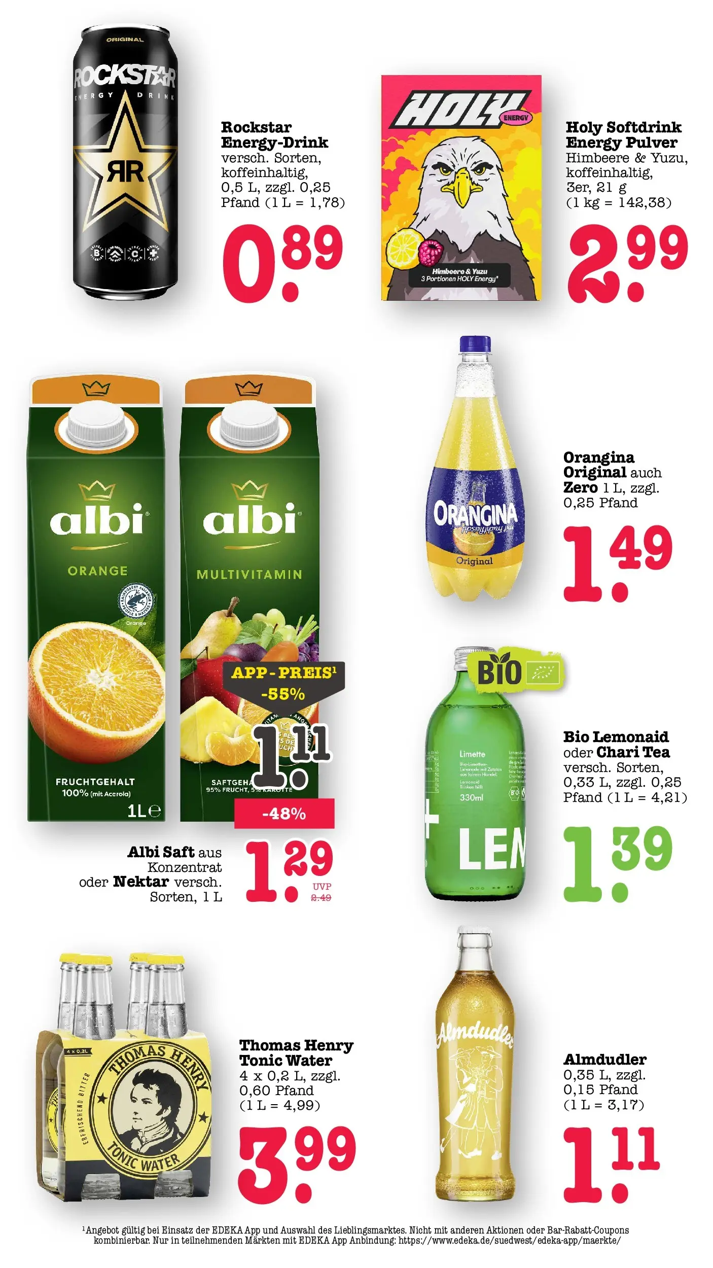 Edeka prospekt Offenbach (ab 14.06.2026) » Angebote Online | Seite: 47 | Produkte: Rockstar energy, Energy, Rockstar, Saft
