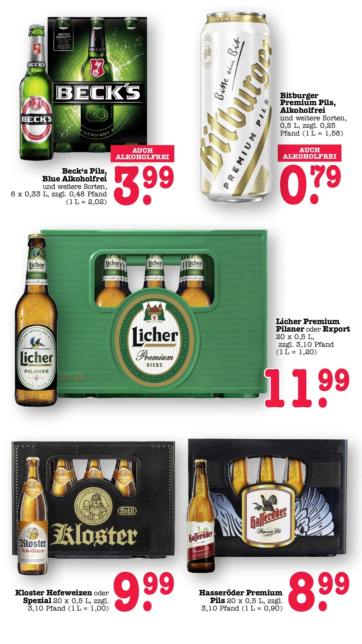 Edeka prospekt Offenbach (ab 14.06.2026) » Angebote Online | Seite: 48 | Produkte: Bitburger, Pils, Hasseröder