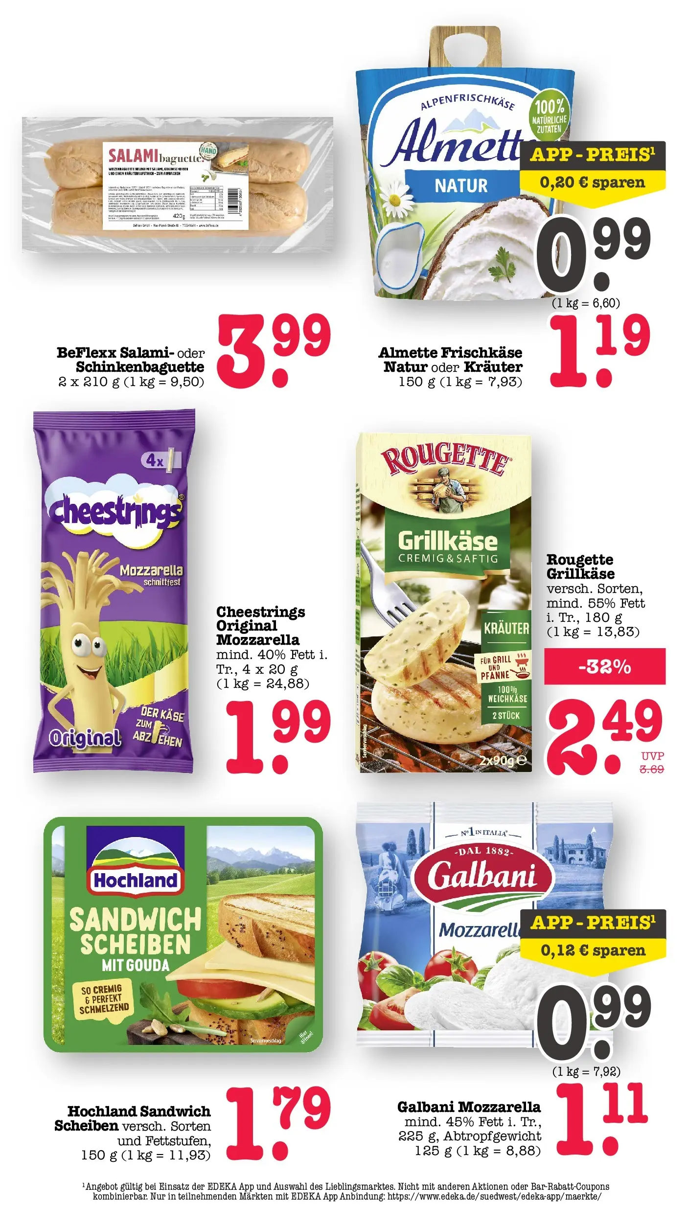 E center Prospekt Sinzheim (ab 14.06.2026) zum Blättern | Seite: 35 | Produkte: Almette, Käse, Gouda, Salami E center Prospekt Sinzheim (ab 14.06.2026) zum Blättern | Seite: 35 | Produkte: Almette, Käse, Gouda, Salami