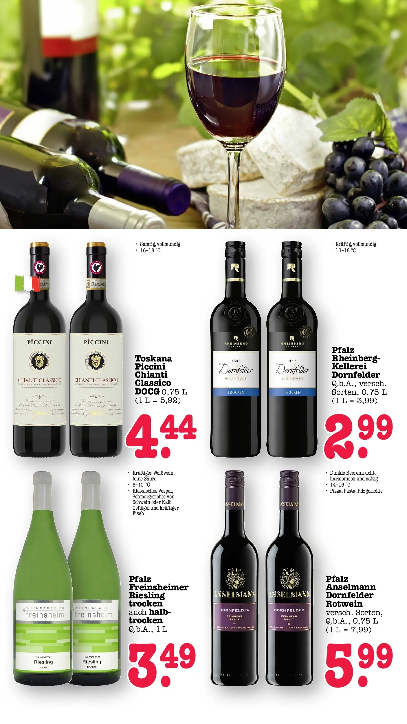 Marktkauf Prospekt Wörth Am Rhein (ab 14.06.2026) » Angebote ab Montag | Seite: 50 | Produkte: Rotwein, Fisch Marktkauf Prospekt Wörth Am Rhein (ab 14.06.2026) » Angebote online | Seite: 50 | Produkte: Rotwein, Fisch