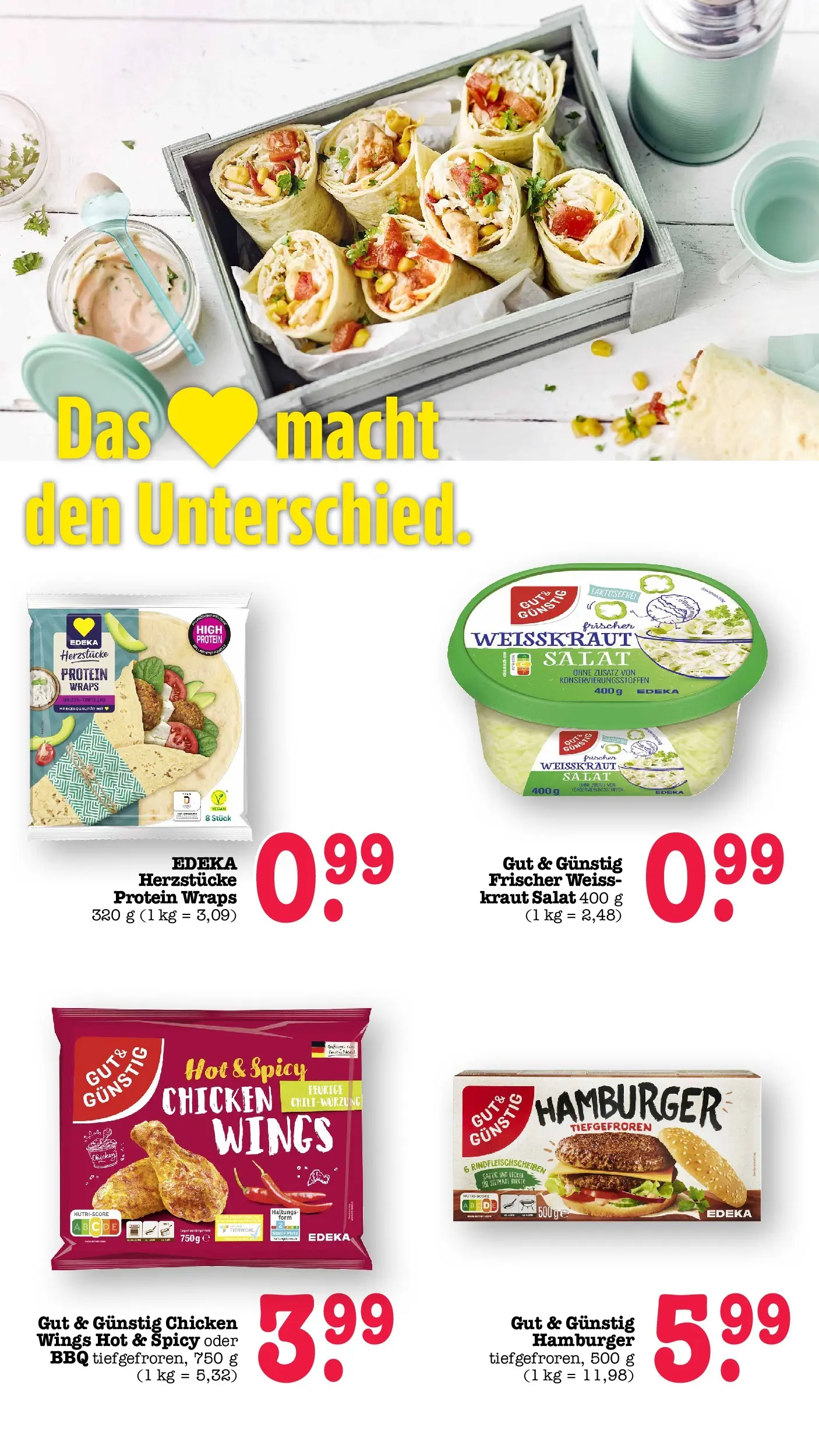 Edeka prospekt Offenbach (ab 14.06.2026) » Angebote Online | Seite: 54 | Produkte: Chili, Kraut, Salat