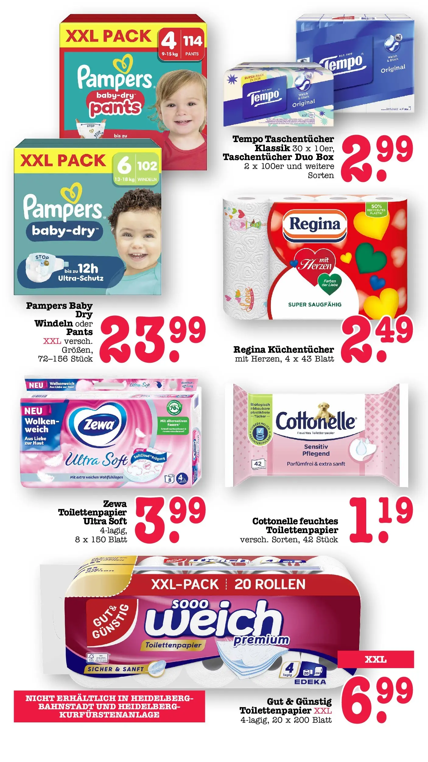 Marktkauf Prospekt Wörth Am Rhein (ab 14.06.2026) » Angebote ab Montag | Seite: 56 | Produkte: Box, Pampers, Zewa, Feuchtes Toilettenpapier Marktkauf Prospekt Wörth Am Rhein (ab 14.06.2026) » Angebote online | Seite: 56 | Produkte: Box, Pampers, Zewa, Feuchtes Toilettenpapier