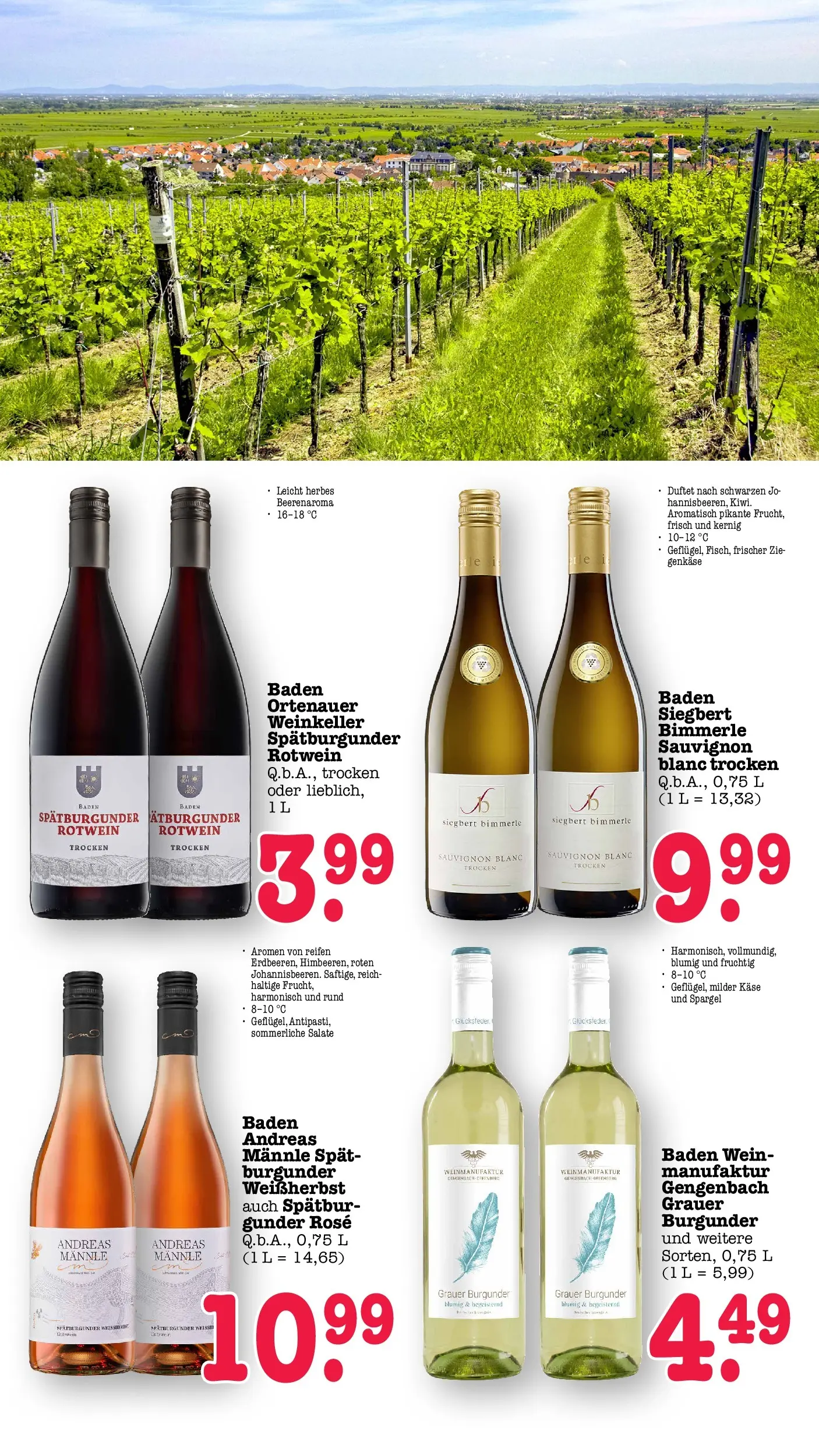 E center Prospekt Sinzheim (ab 14.06.2026) zum Blättern | Seite: 54 | Produkte: Käse, Rotwein, Spargel, Wein E center Prospekt Sinzheim (ab 14.06.2026) zum Blättern | Seite: 54 | Produkte: Käse, Rotwein, Spargel, Wein