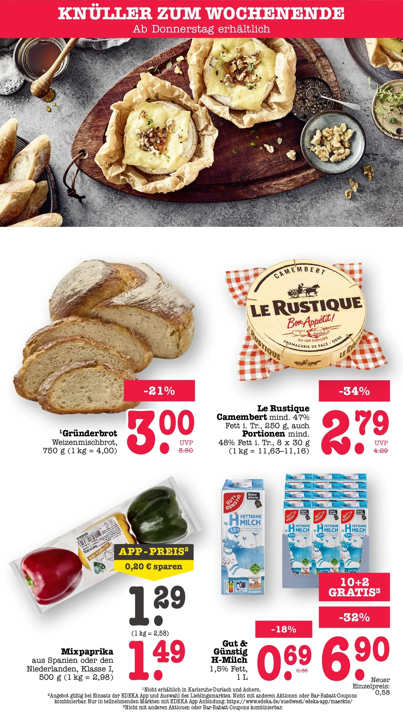 Edeka prospekt Offenbach (ab 14.06.2026) » Angebote Online | Seite: 69 | Produkte: Milch